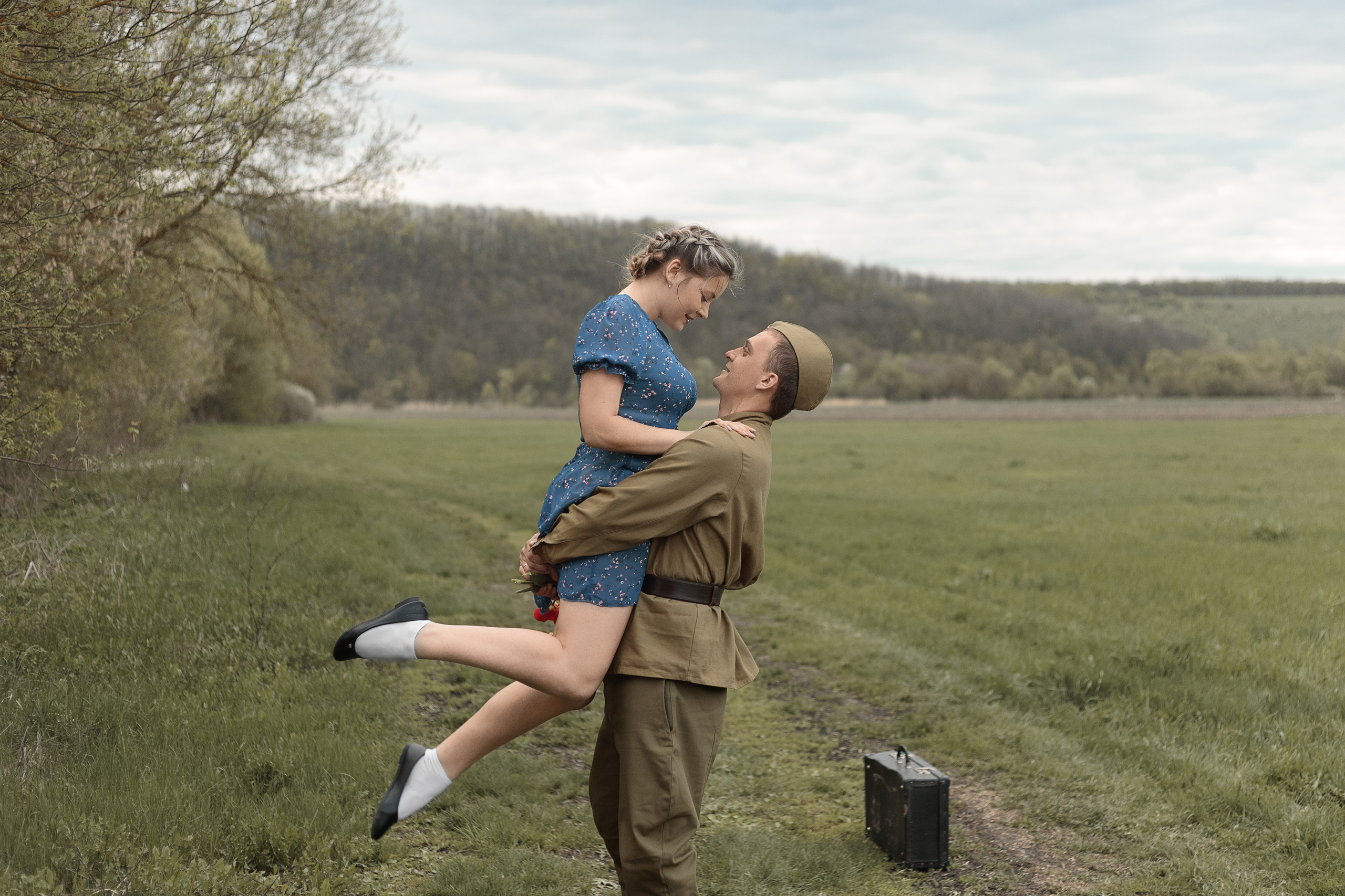 Коля и Кристина. День Победы. Фотограф Елена Каверина | Белгород — Короча |