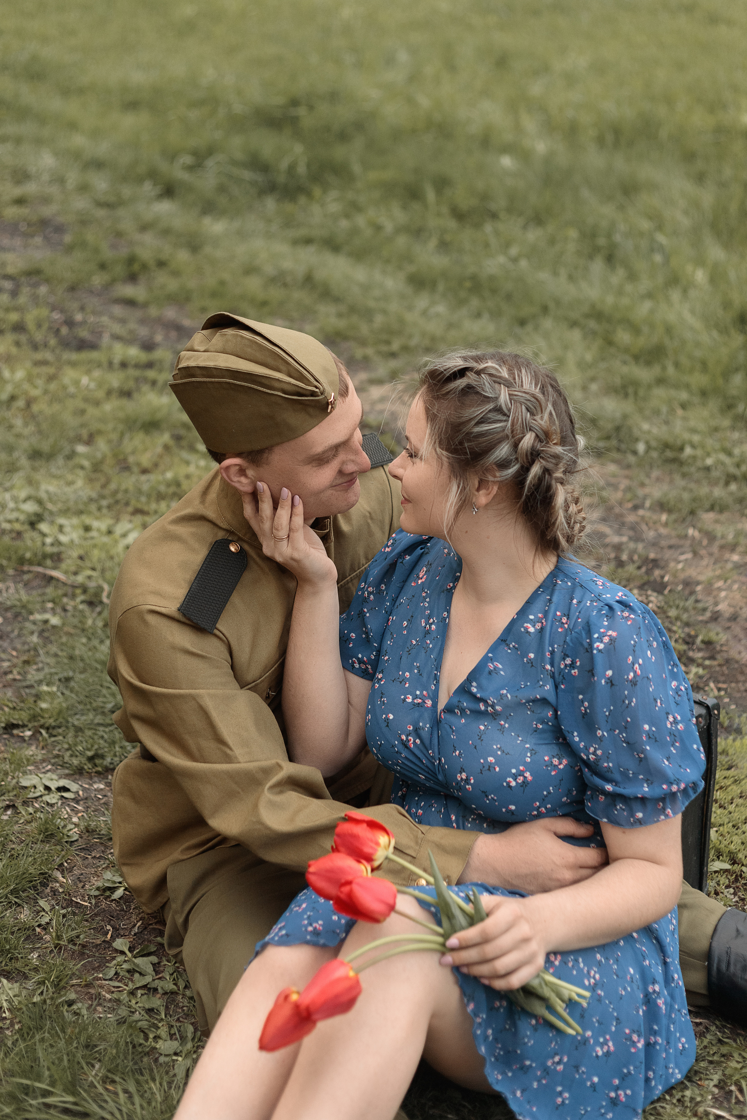 Коля и Кристина. День Победы. Фотограф Елена Каверина | Белгород — Короча |