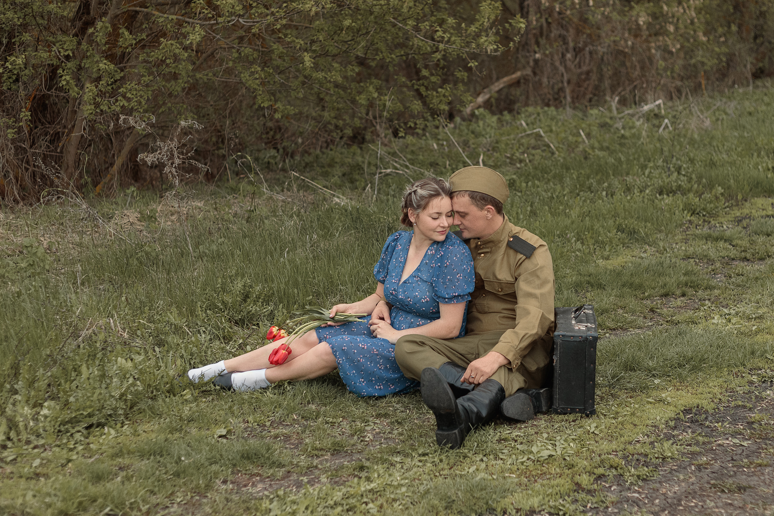 Коля и Кристина. День Победы. Фотограф Елена Каверина | Белгород — Короча |