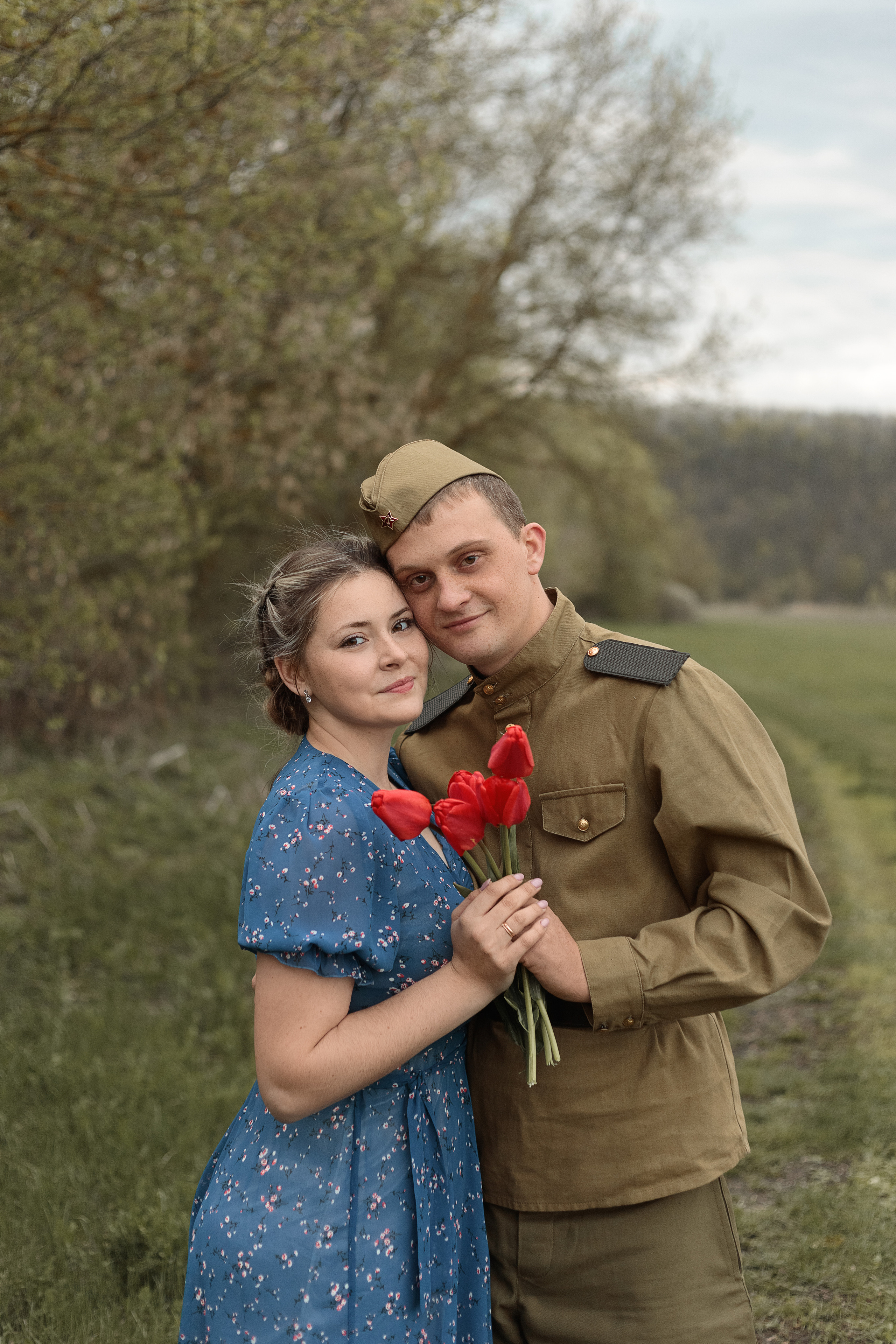 Коля и Кристина. День Победы. Фотограф Елена Каверина | Белгород — Короча |