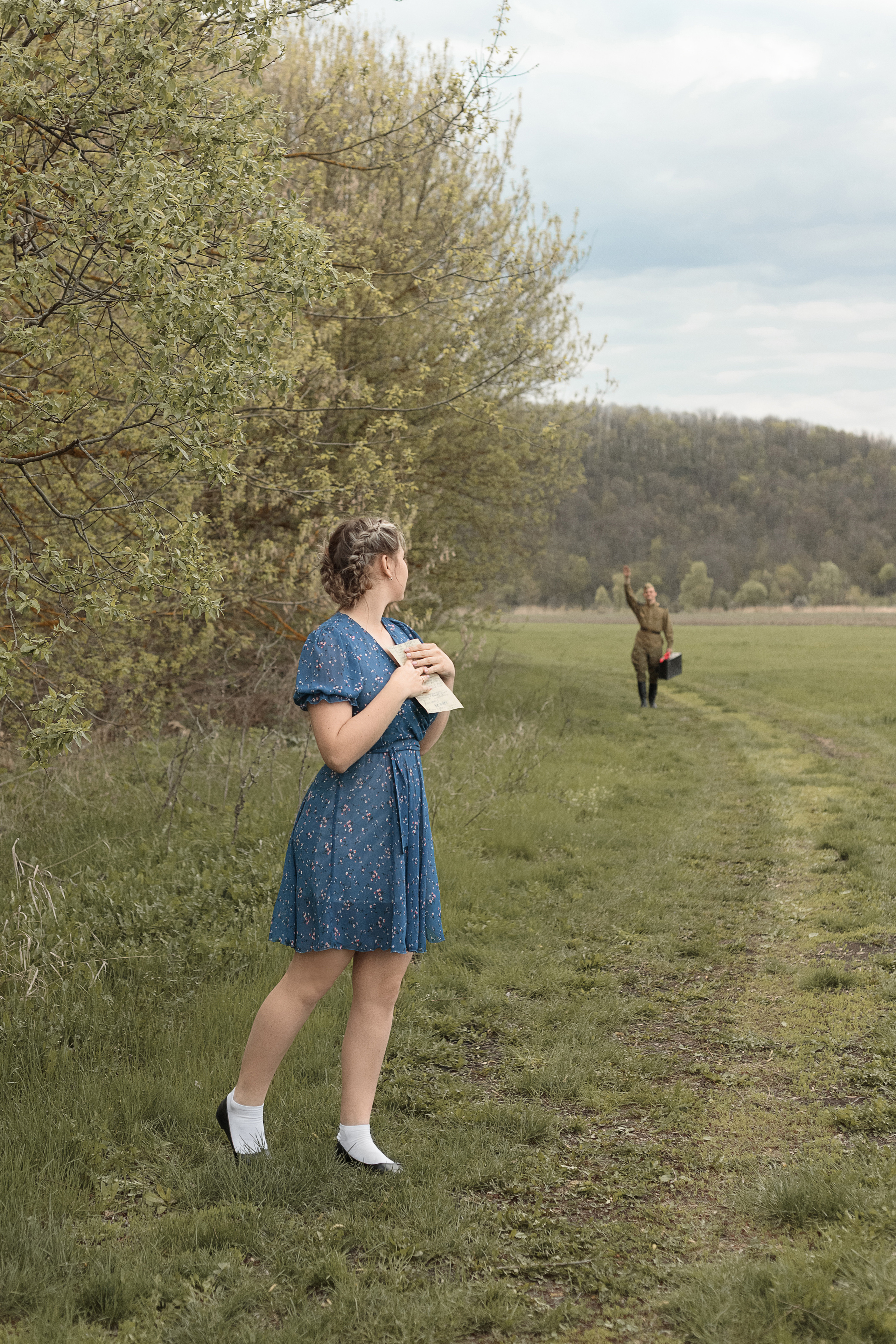 Коля и Кристина. День Победы. Фотограф Елена Каверина | Белгород — Короча |