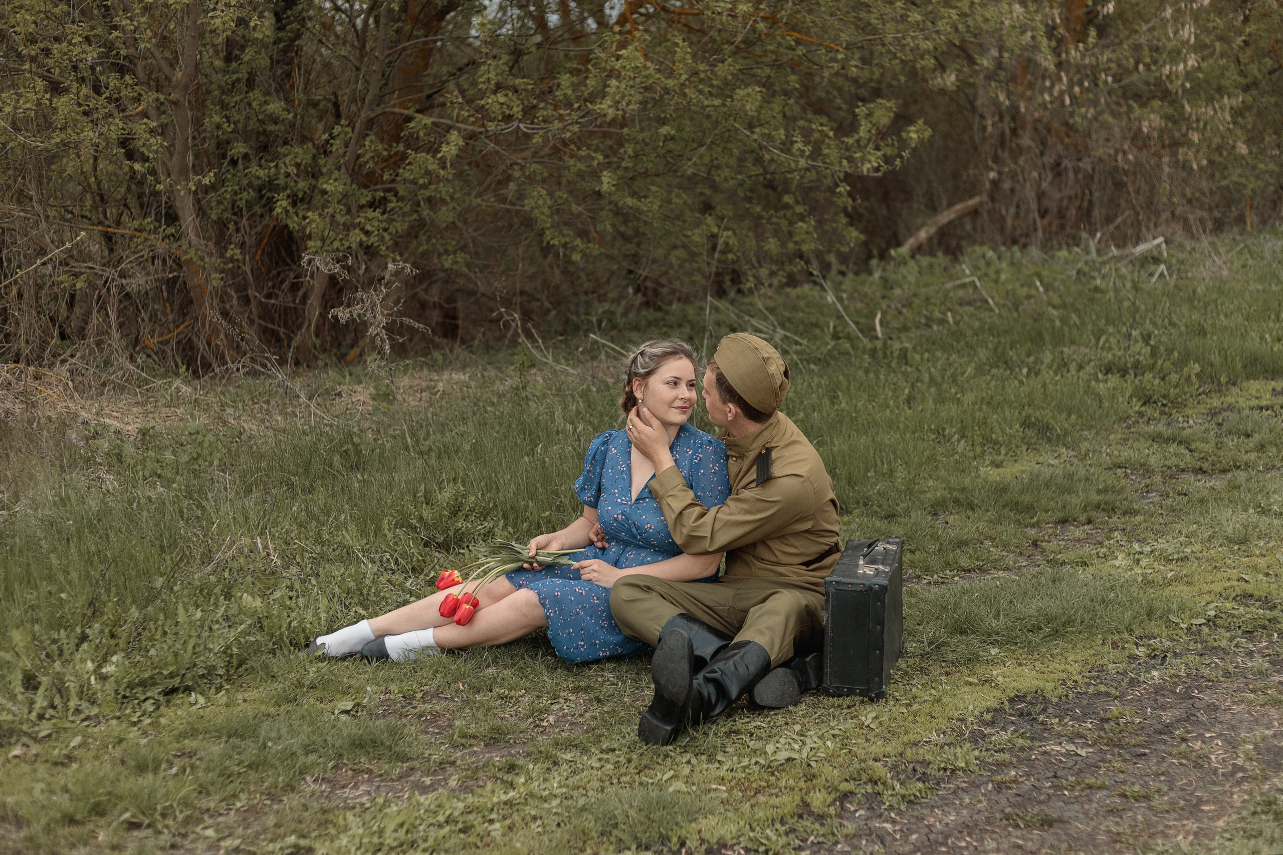 Коля и Кристина. День Победы. Фотограф Елена Каверина | Белгород — Короча |