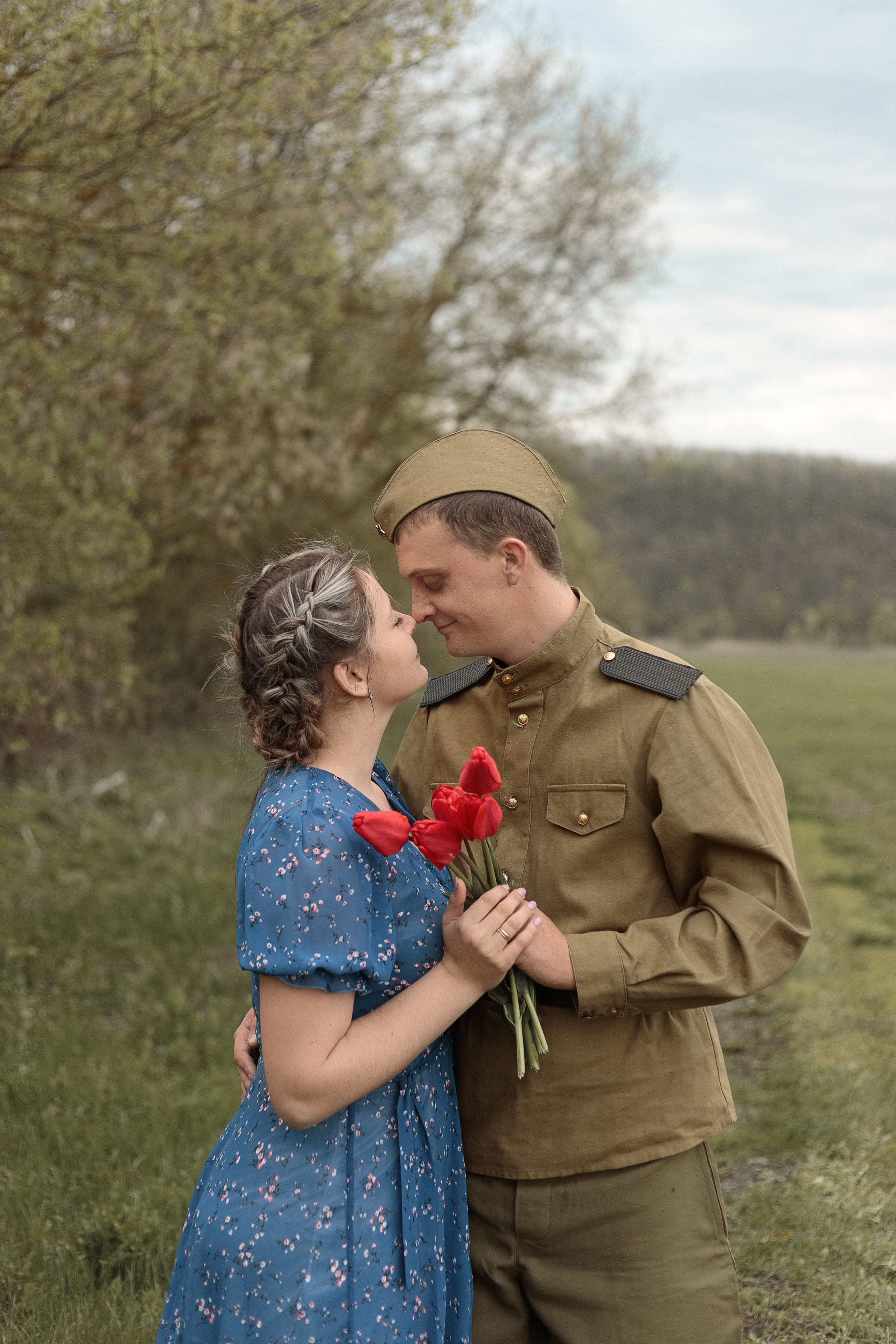 Коля и Кристина. День Победы. Фотограф Елена Каверина | Белгород — Короча |
