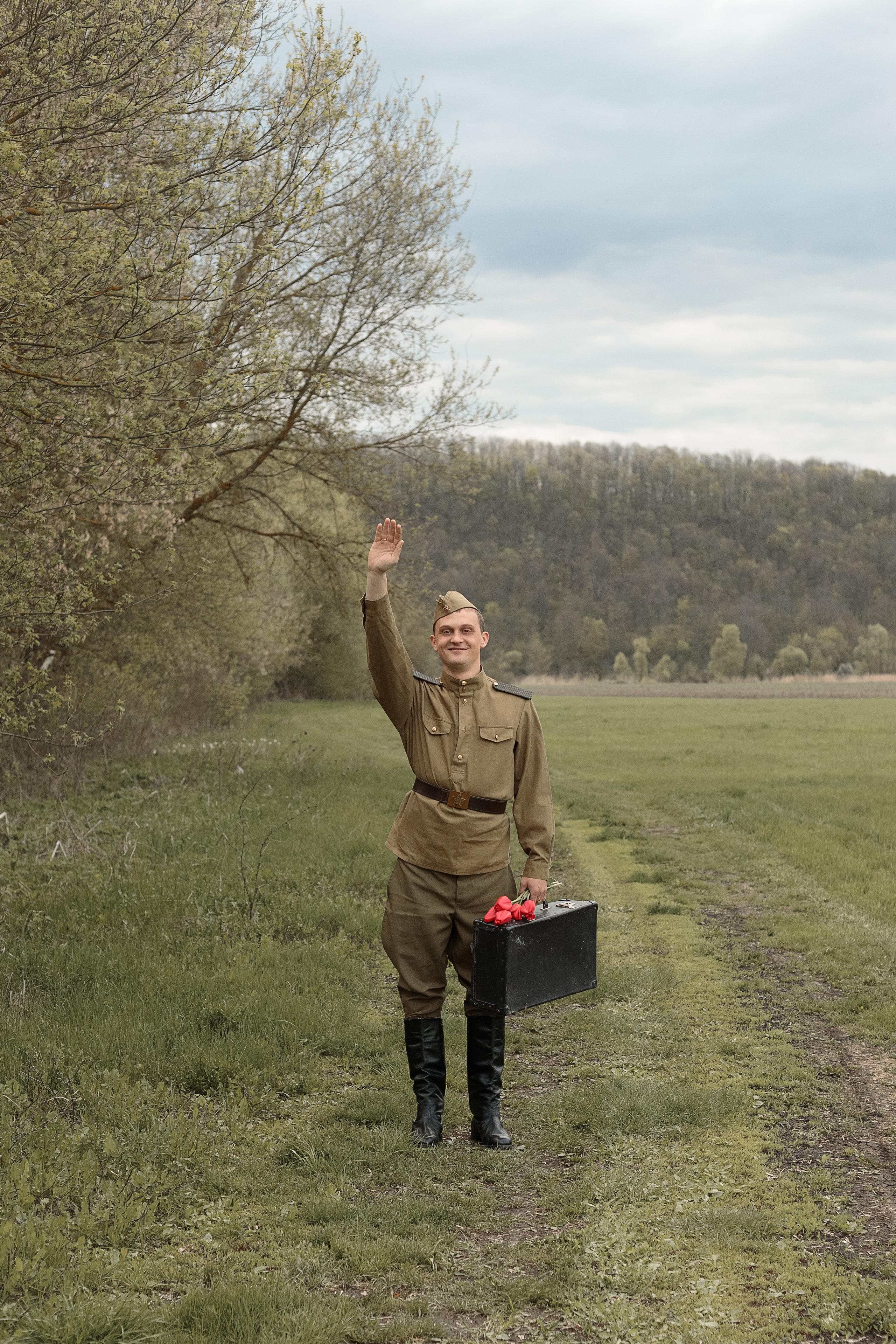 Коля и Кристина. День Победы. Фотограф Елена Каверина | Белгород — Короча |