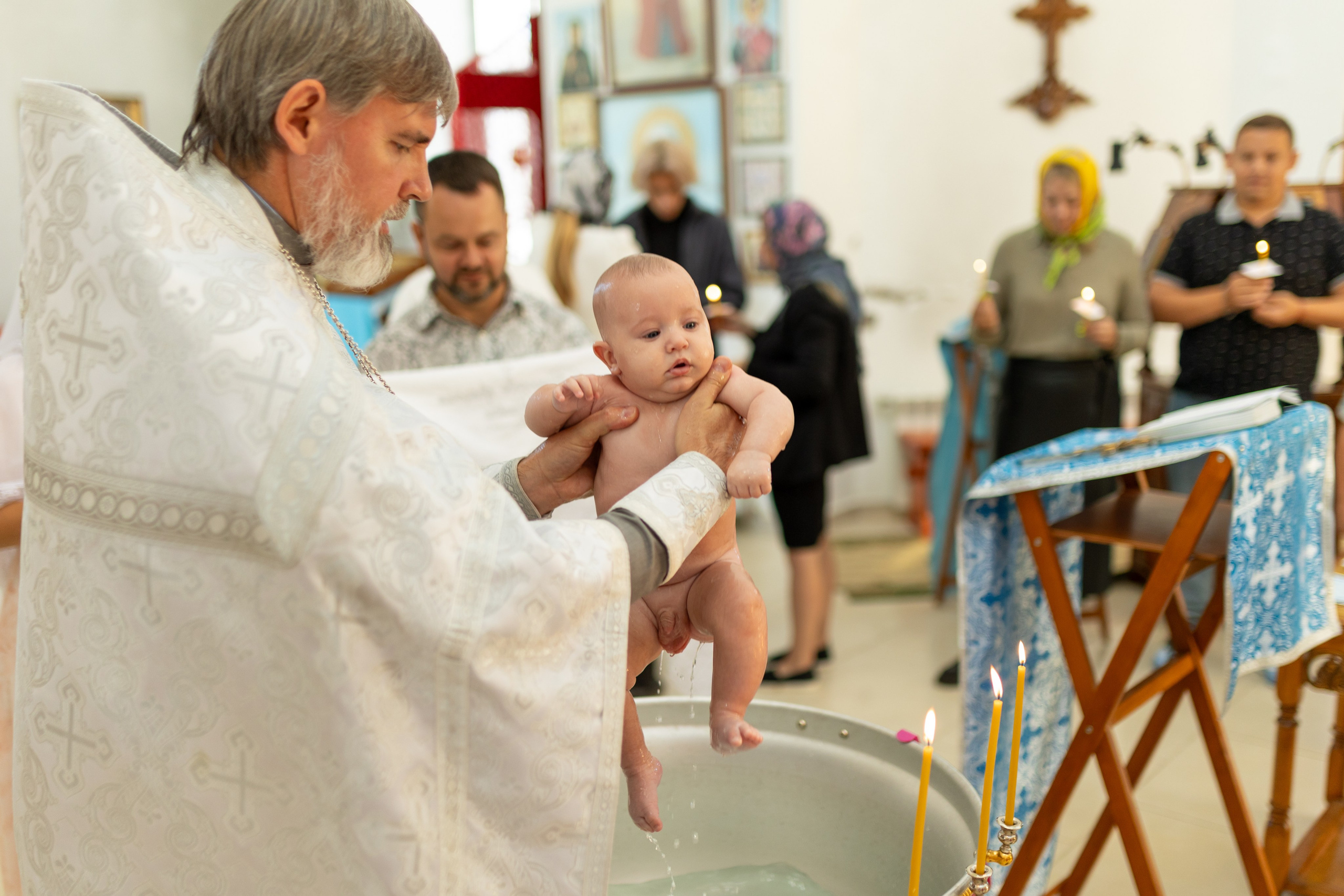 Крещение Артёма (все фото с таинсвта крещения). Фотограф новорожденных. Детский и семейный фотограф Марьяна Юдина