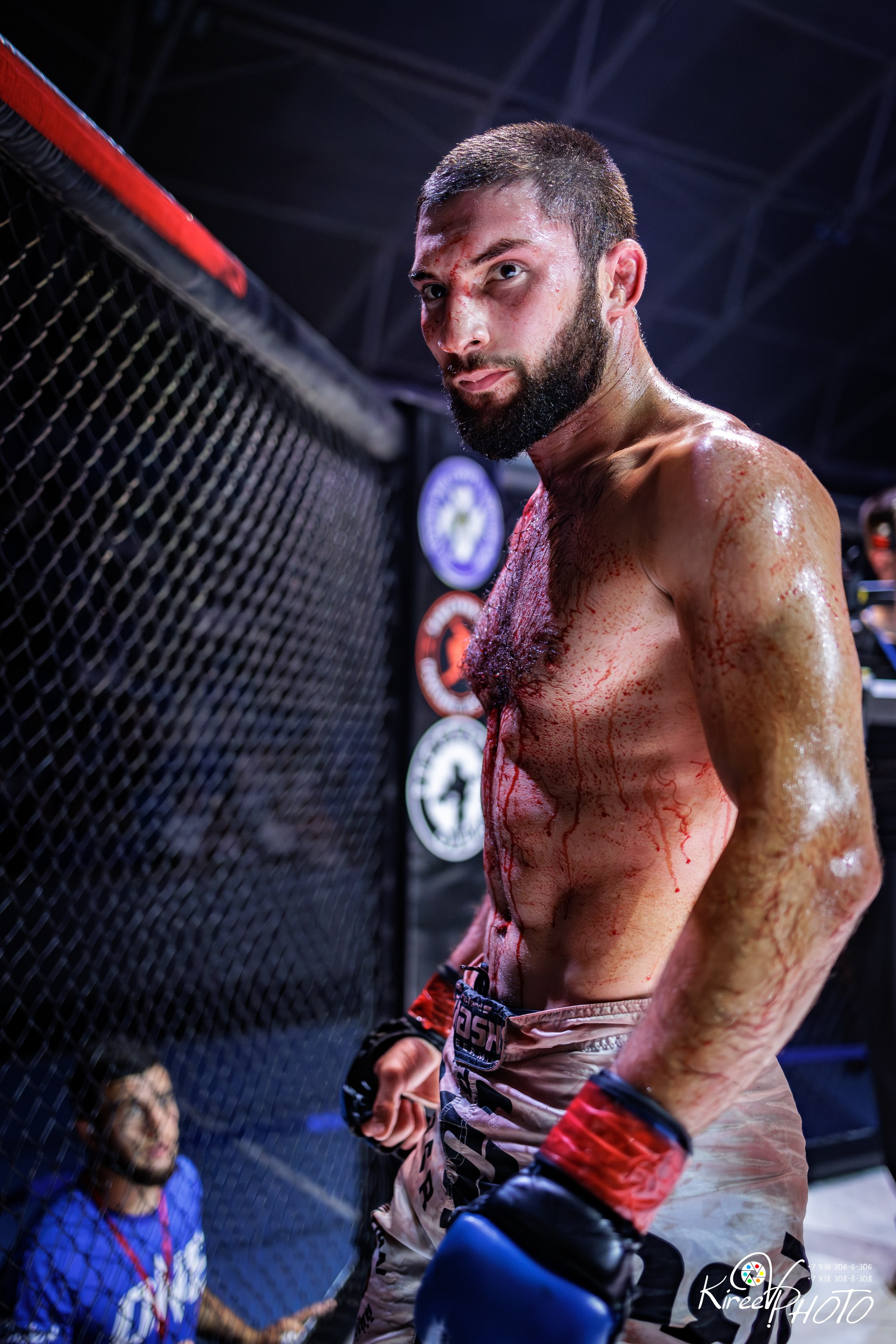 Ислам Атабеков Боец MMA турнир ССЕ-2 Ставрополь Спортивный Фотограф