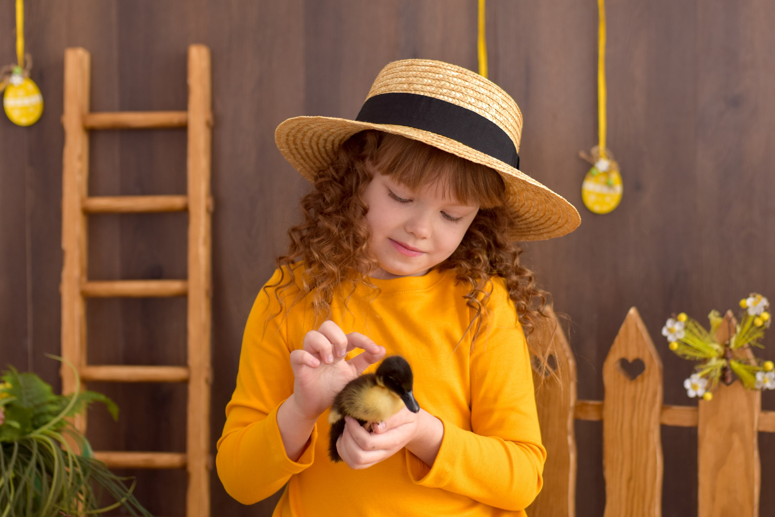 ПРОЕКТ «ПАСХАЛЬНЫЙ» С УТЯТАМИ. Фотограф в Ялте Инна Найден. Детский и семейный фотограф