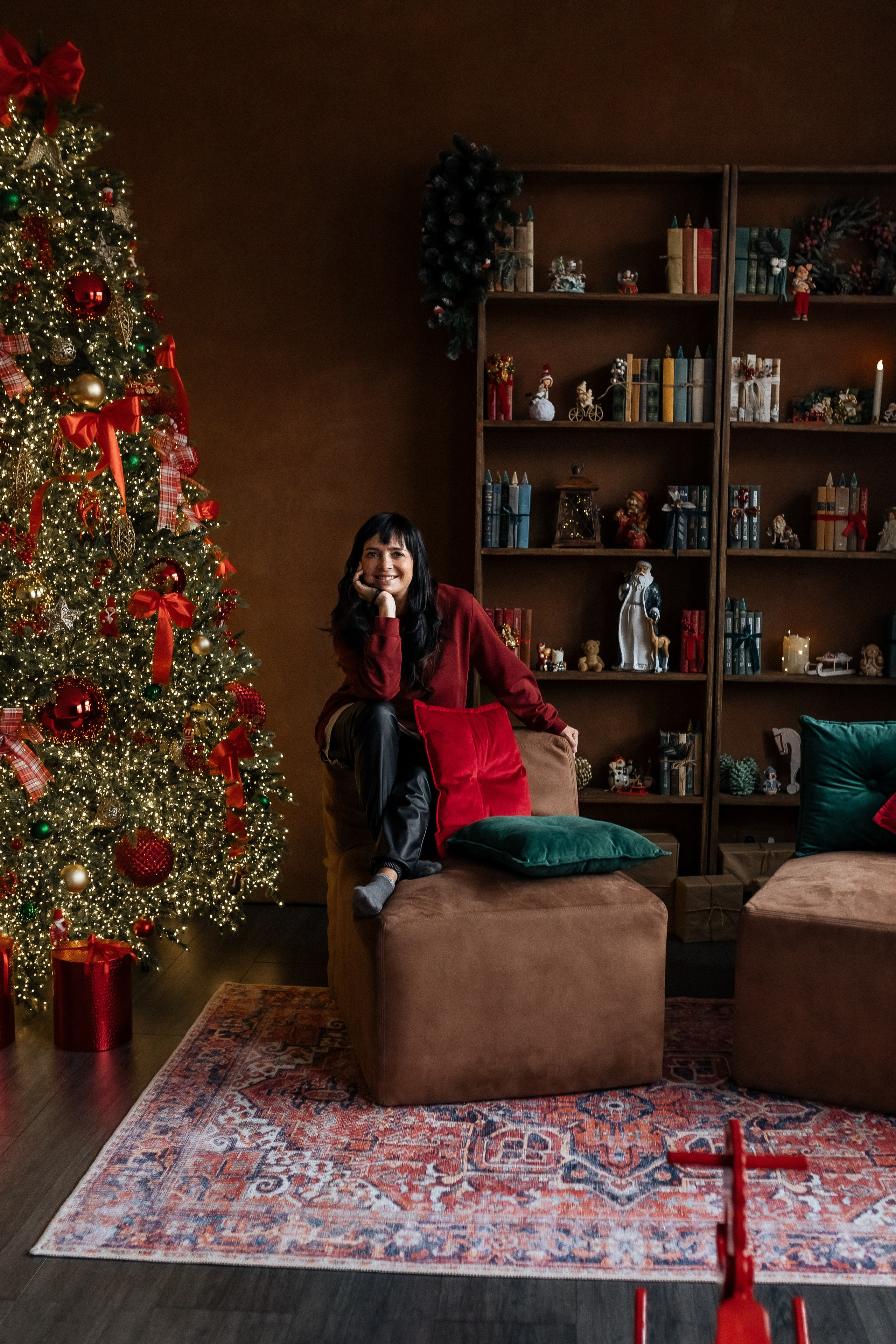 Новогодняя сьемка в студии. Профессиональный фотограф, Москва |Видное Елена Елизарова