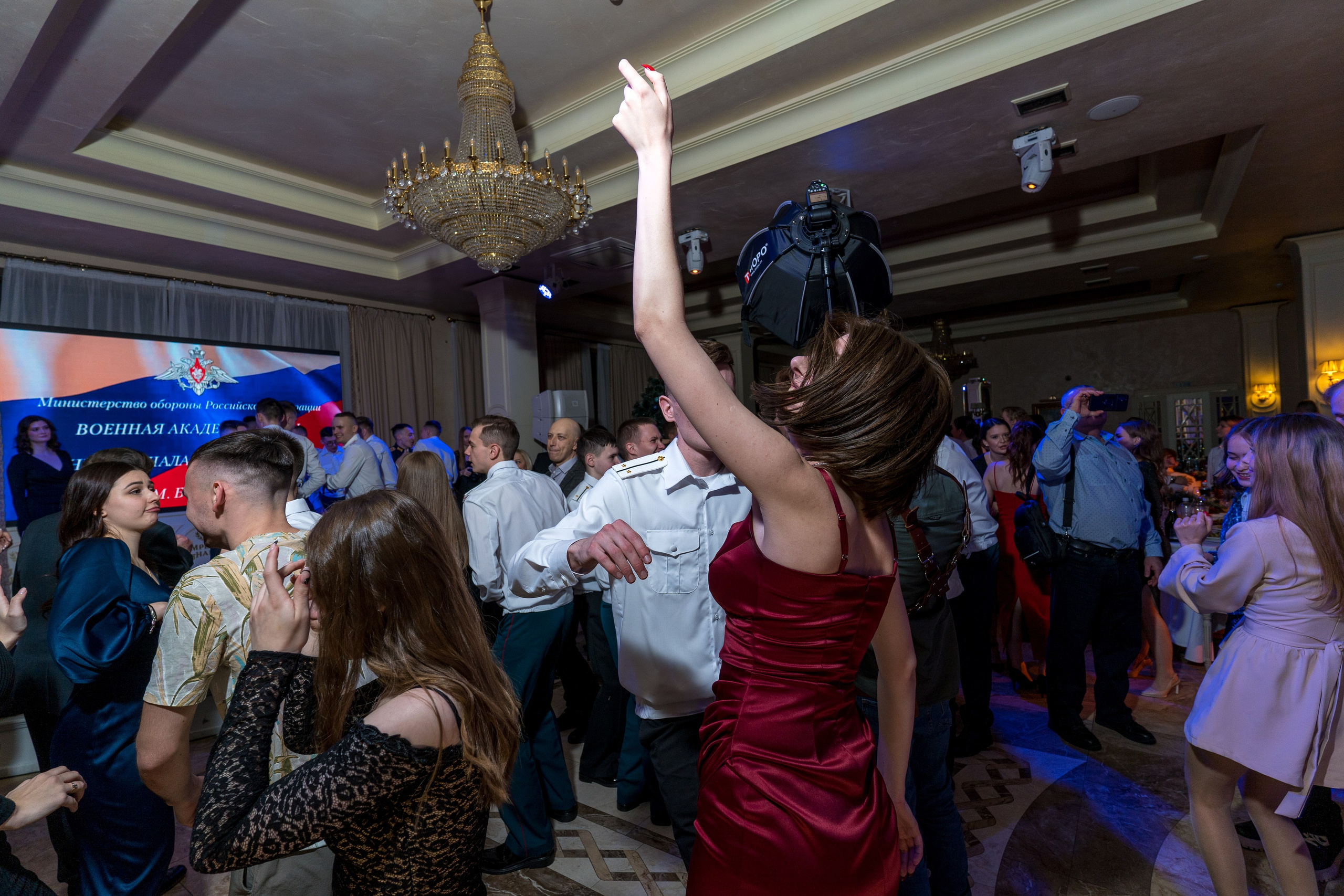 Фотосъемка выпуска военной академии и вручение дипломов