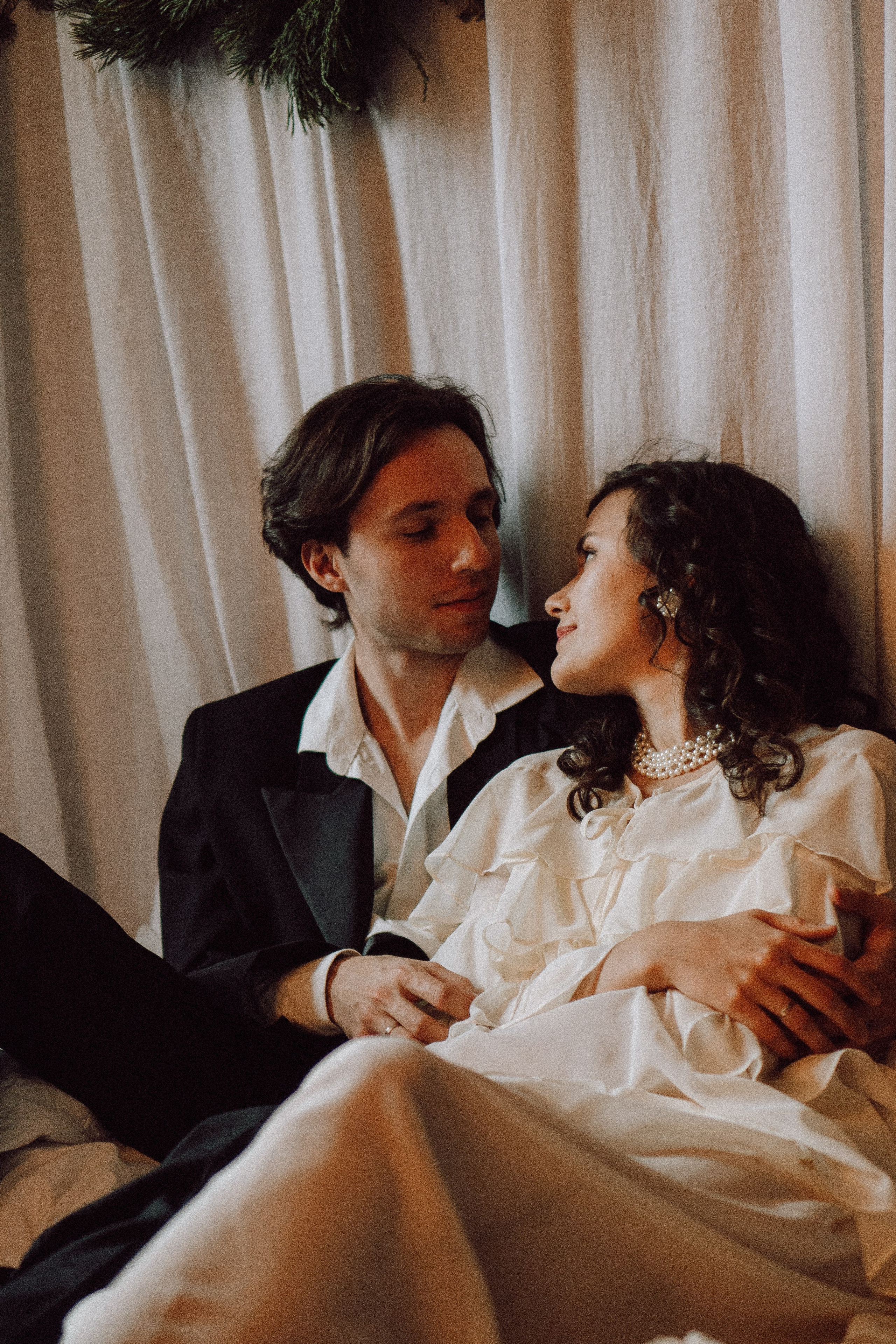 УТРО ЖЕНИХА И НЕВЕСТЫ В ФОТОСТУДИИ И ОСНОВНАЯ ФОТОСЕСИСИЯ ЗИМОЙ. Профессиональный фотограф, Санкт-Петербург — Виктория Богомолова