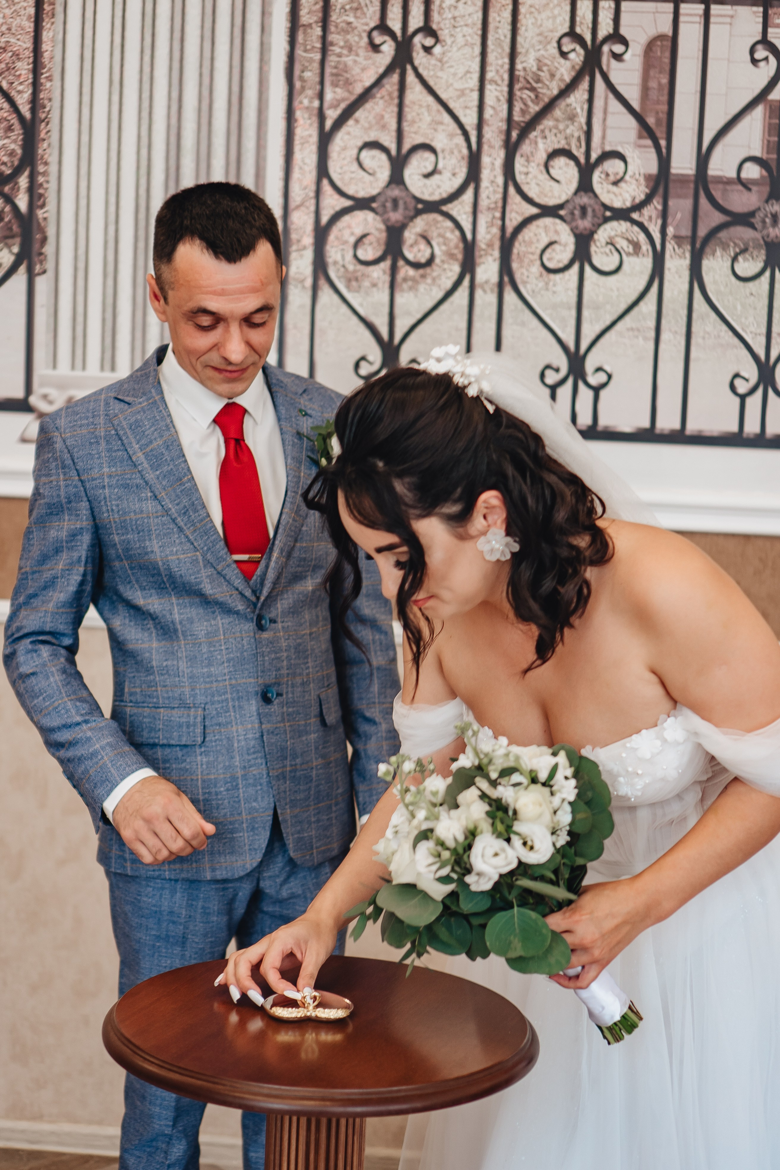 СВАДЕБНАЯ СЬЕМКА В ЗАГСЕ НА МОСКОВСКОМ ПРОСПЕКТЕ. Профессиональный фотограф, Санкт-Петербург — Виктория Богомолова