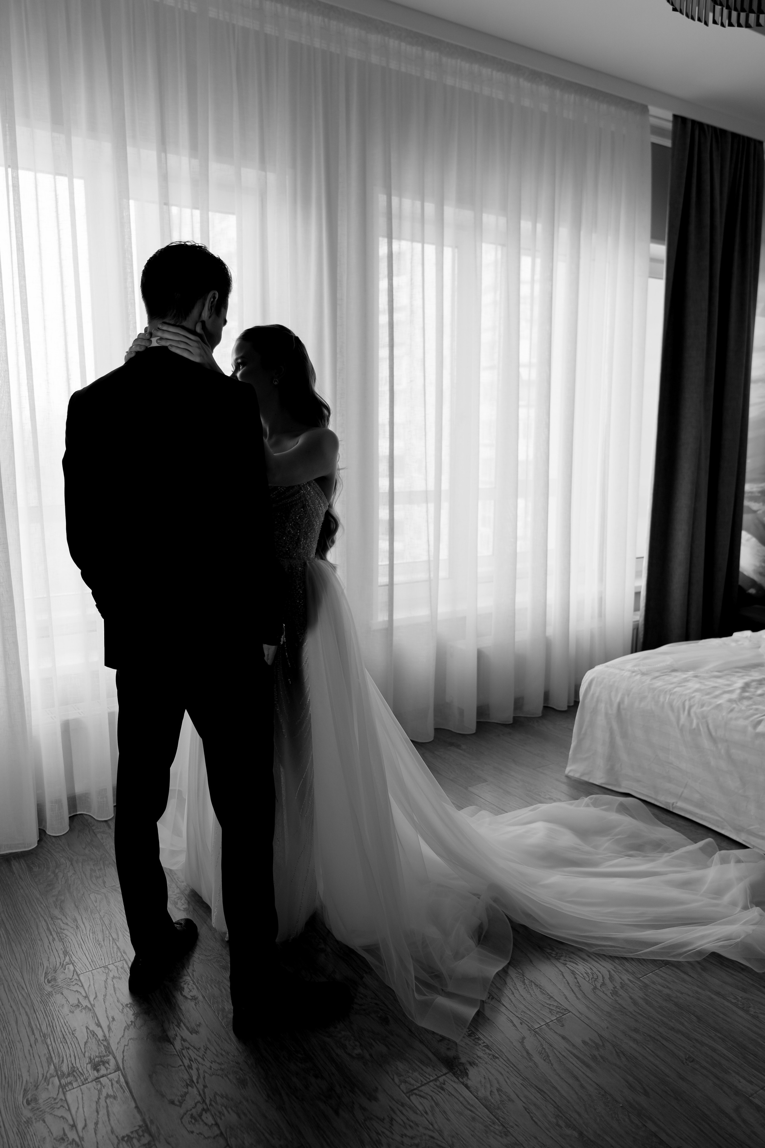 СВАДЕБНАЯ СЬЕМКА СБОРОВ В ОТЕЛЕ И ВЫЕЗД НА ЦЕРЕМОНИЮ (СНЯТО В СИБИРЕ В НИЖНЕВАРТОВСКЕ). Профессиональный фотограф, Санкт-Петербург — Виктория Богомолова