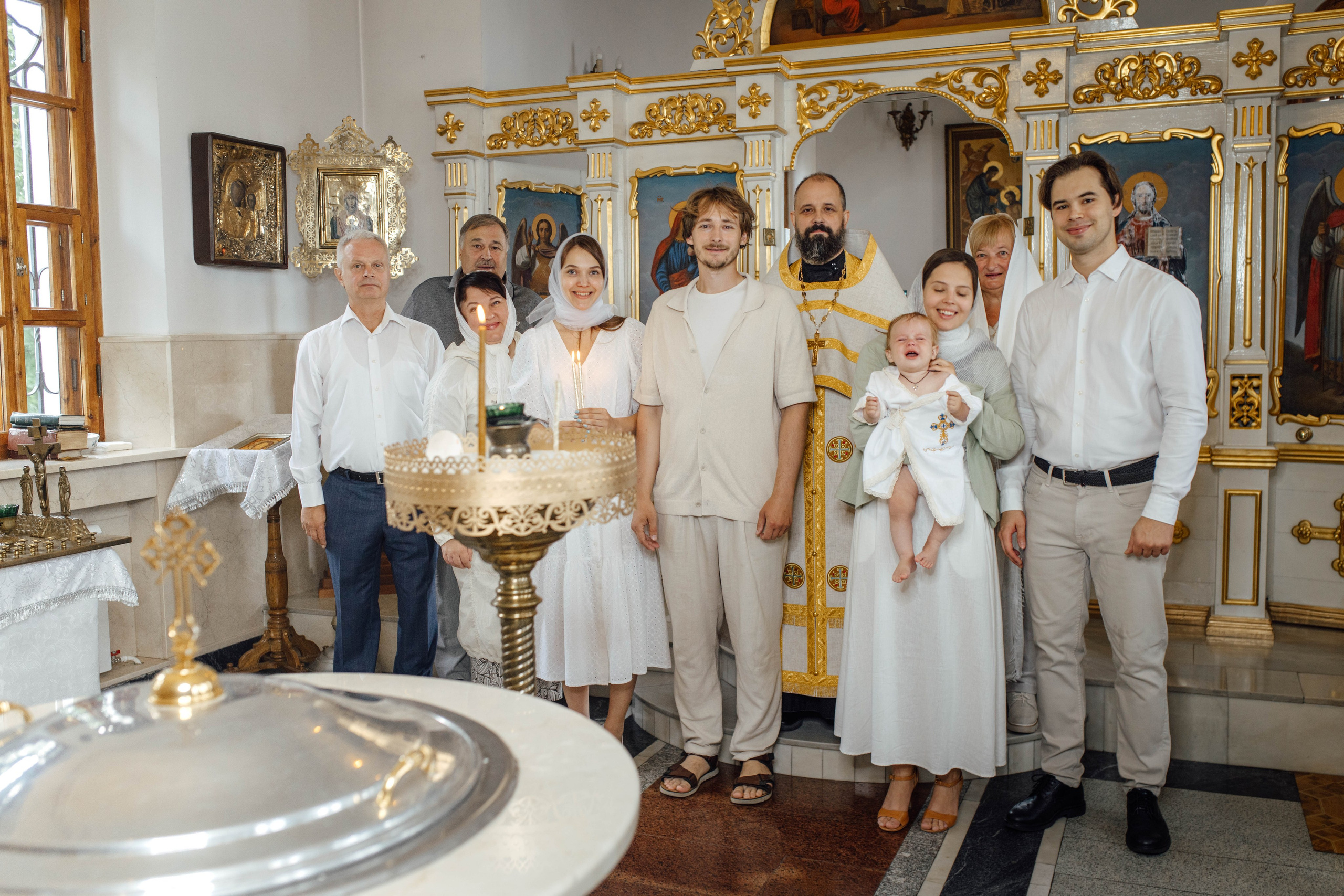 Крещение Льва, храм Марии Магдалины, август 25