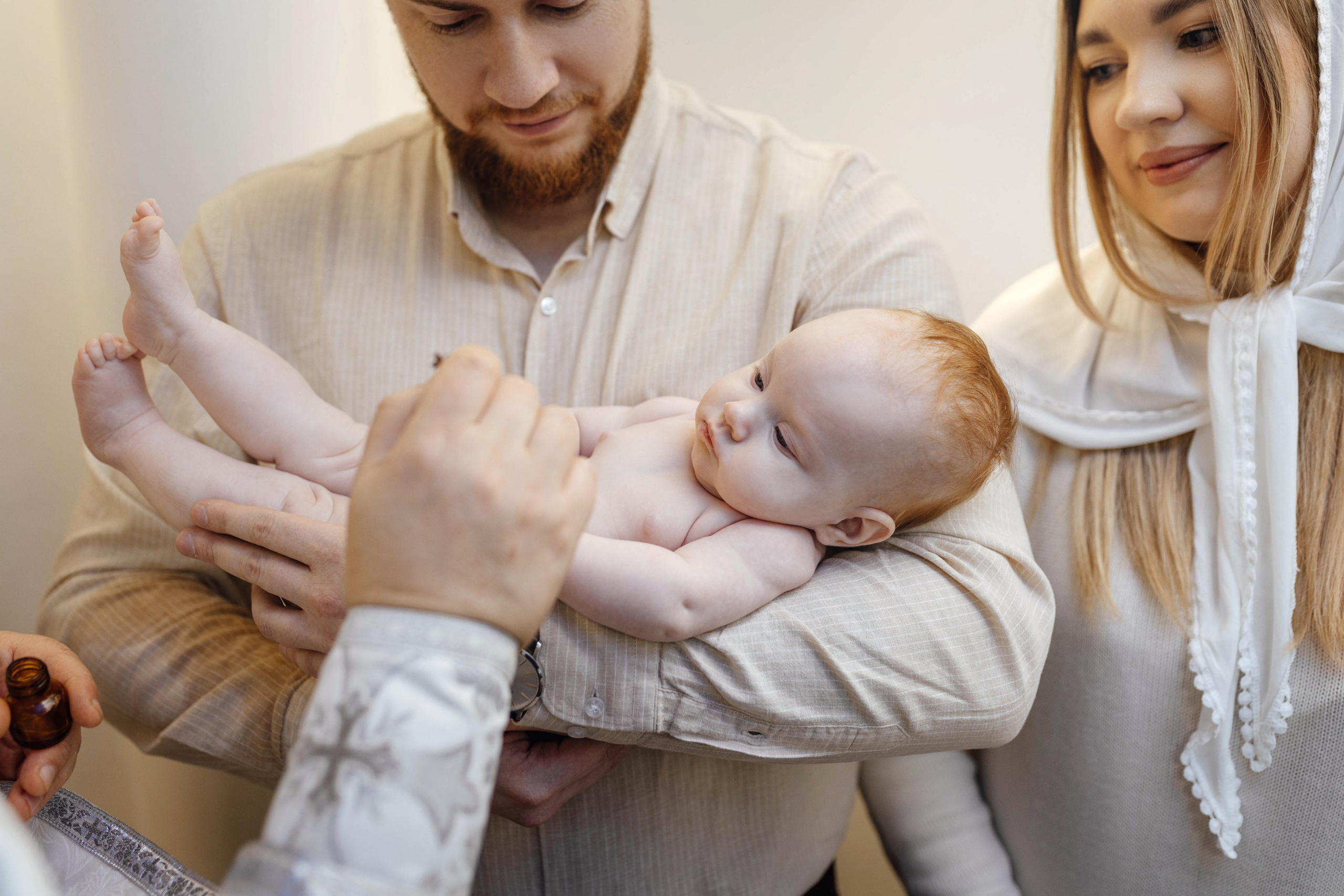 Крещение Эмилии, храм Святой Троицы, ноябрь 25