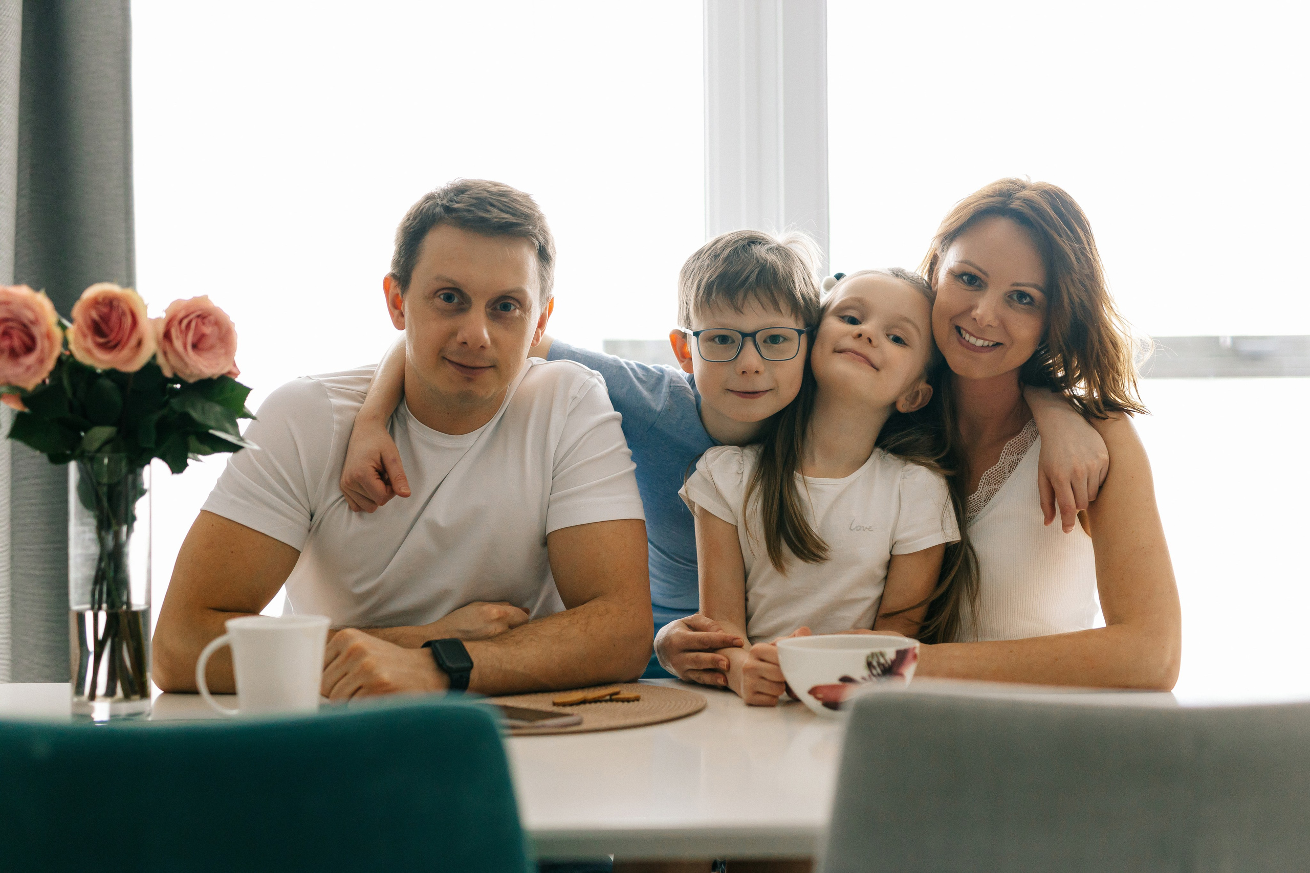 Семейная съёмка дома. Дмитрий Мартьянов семейный фотограф в Санкт-Петербурге