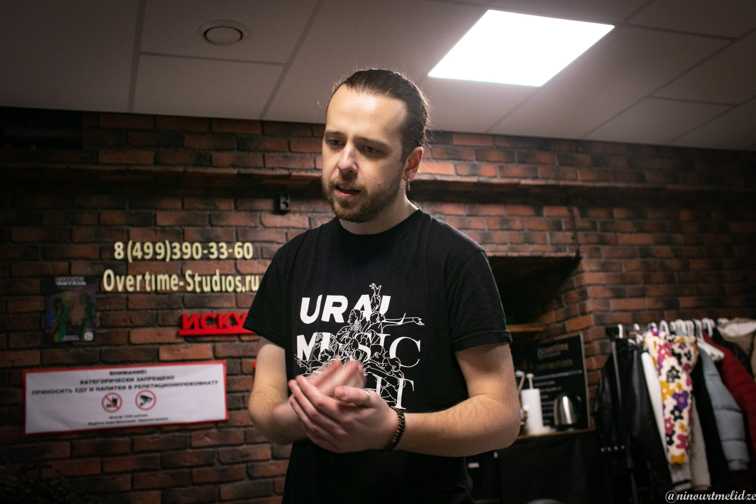 Репетиция Сергея Арутюнова. Art photographer Nino