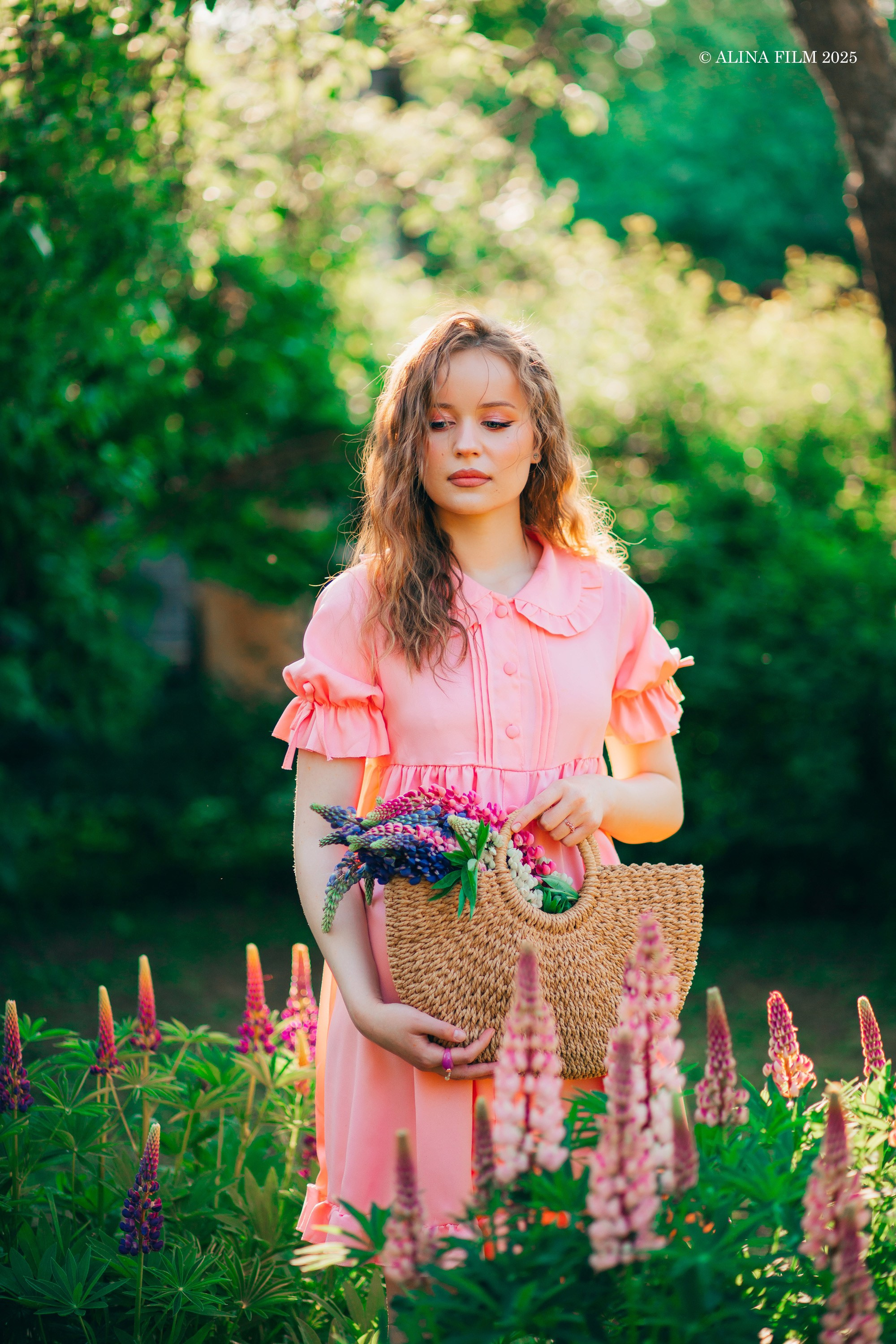 Фотосессия в Люпинах (Ленобласть, Сертолово). Фотограф в Санкт-Петербурге Alina Film