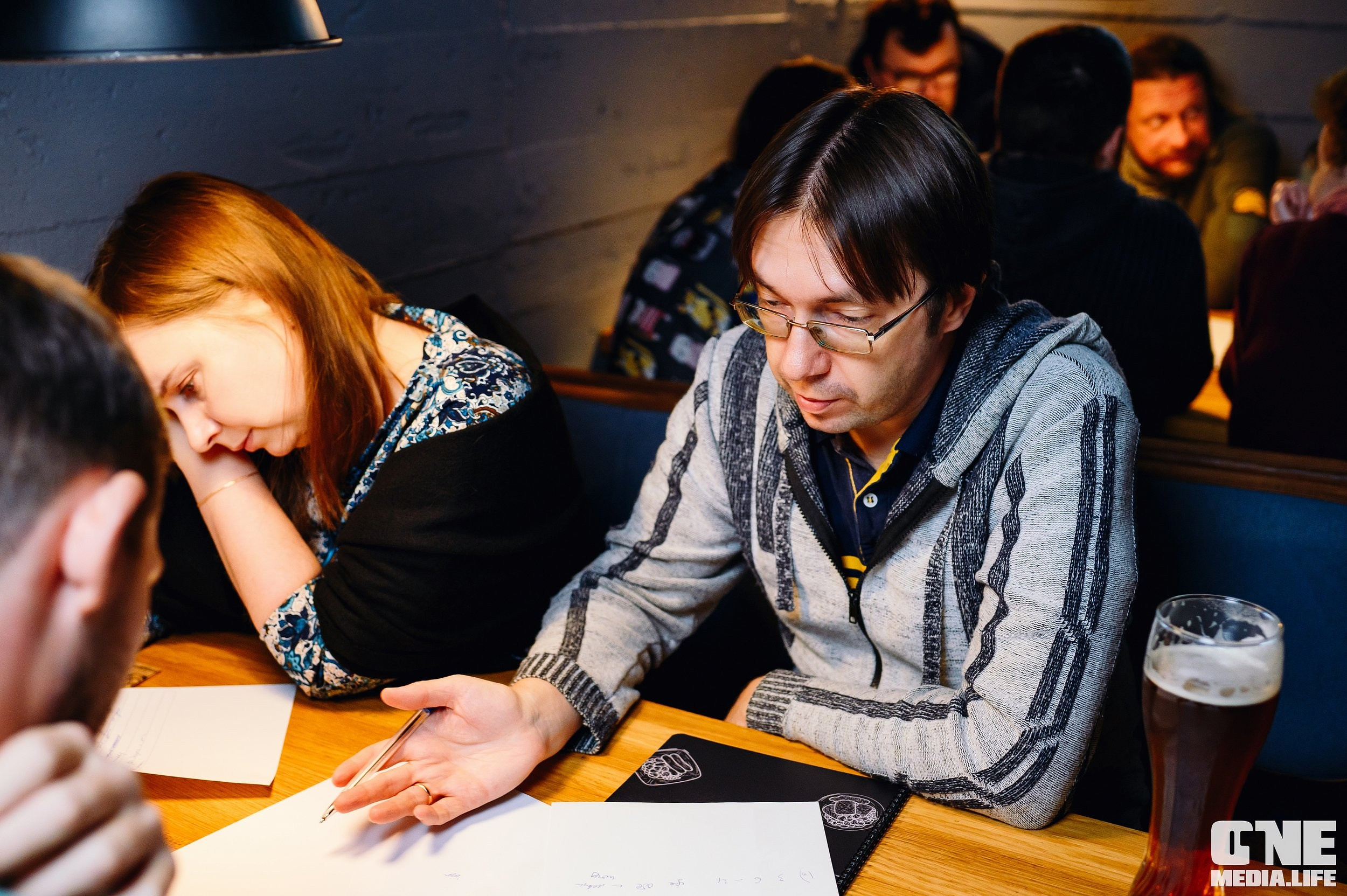 Квиз в баре Dreadnought. One Media Life: фоторепортажи, фотоотчеты с мероприятий и заведений