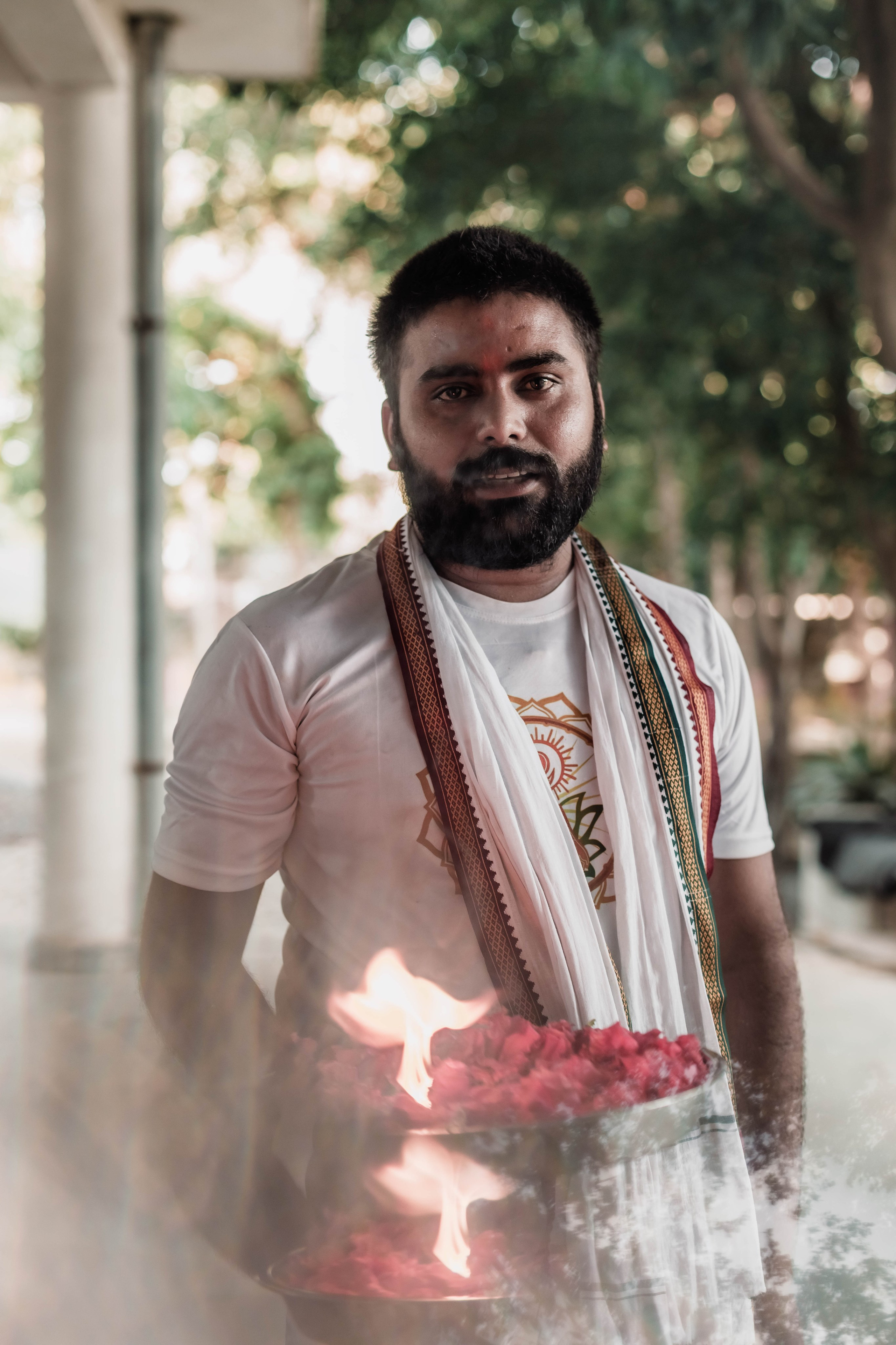 Pitri Paksha yagyas & poojas Devraha Baba ji ashram. Mariam Bagdasaryan