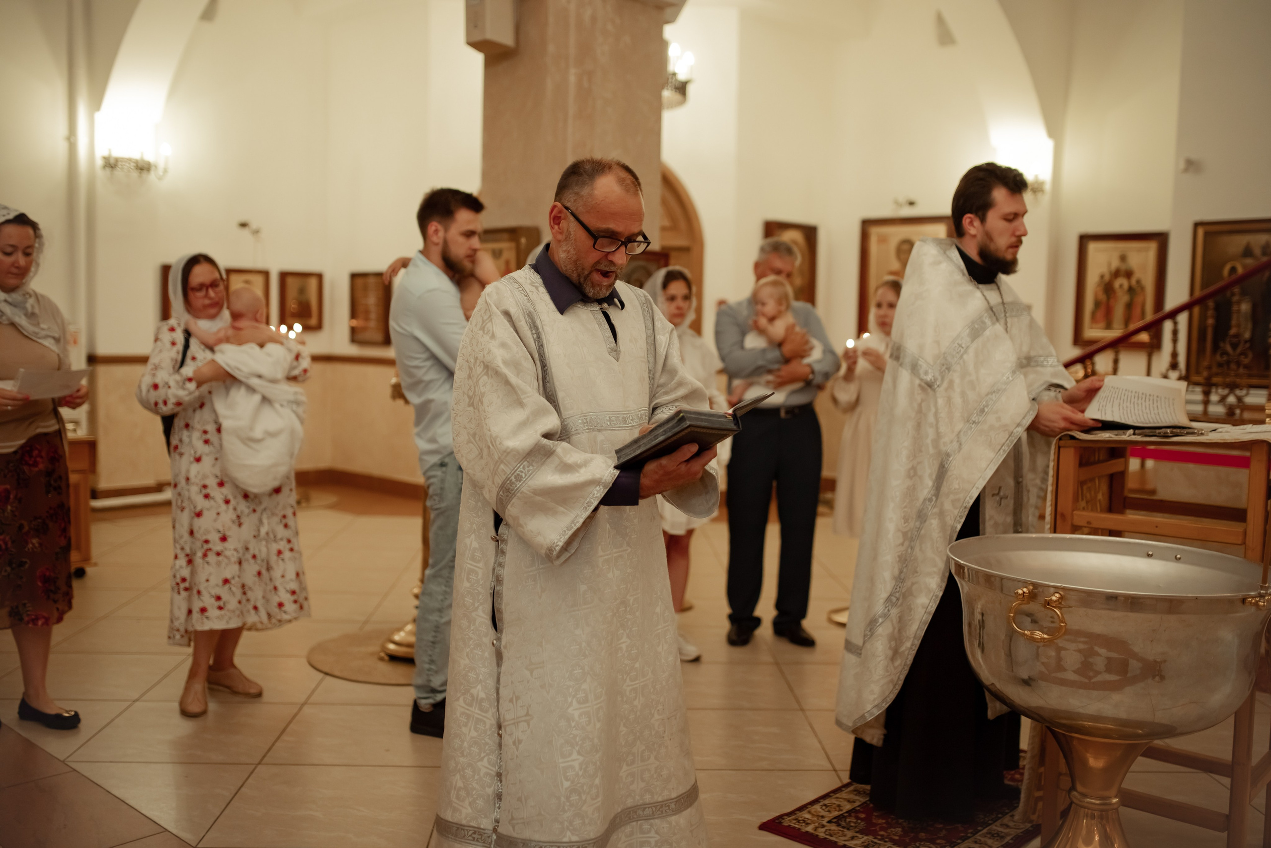Крещение Анастасии. Семейный и детский фотограф в Москве Дорогова Екатерина