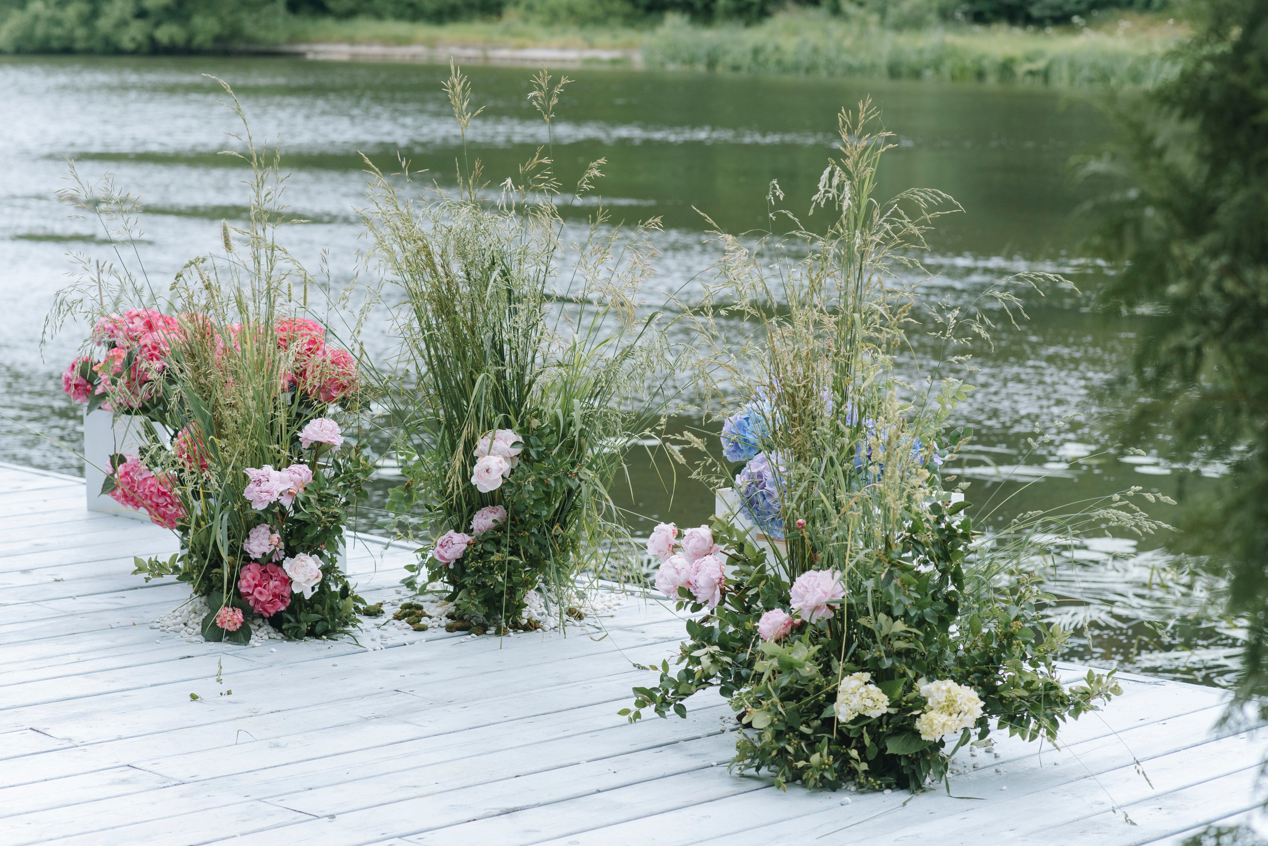 Ресторан Причал. Оформление свадеб, декор свадеб Вера Маркова, Москва