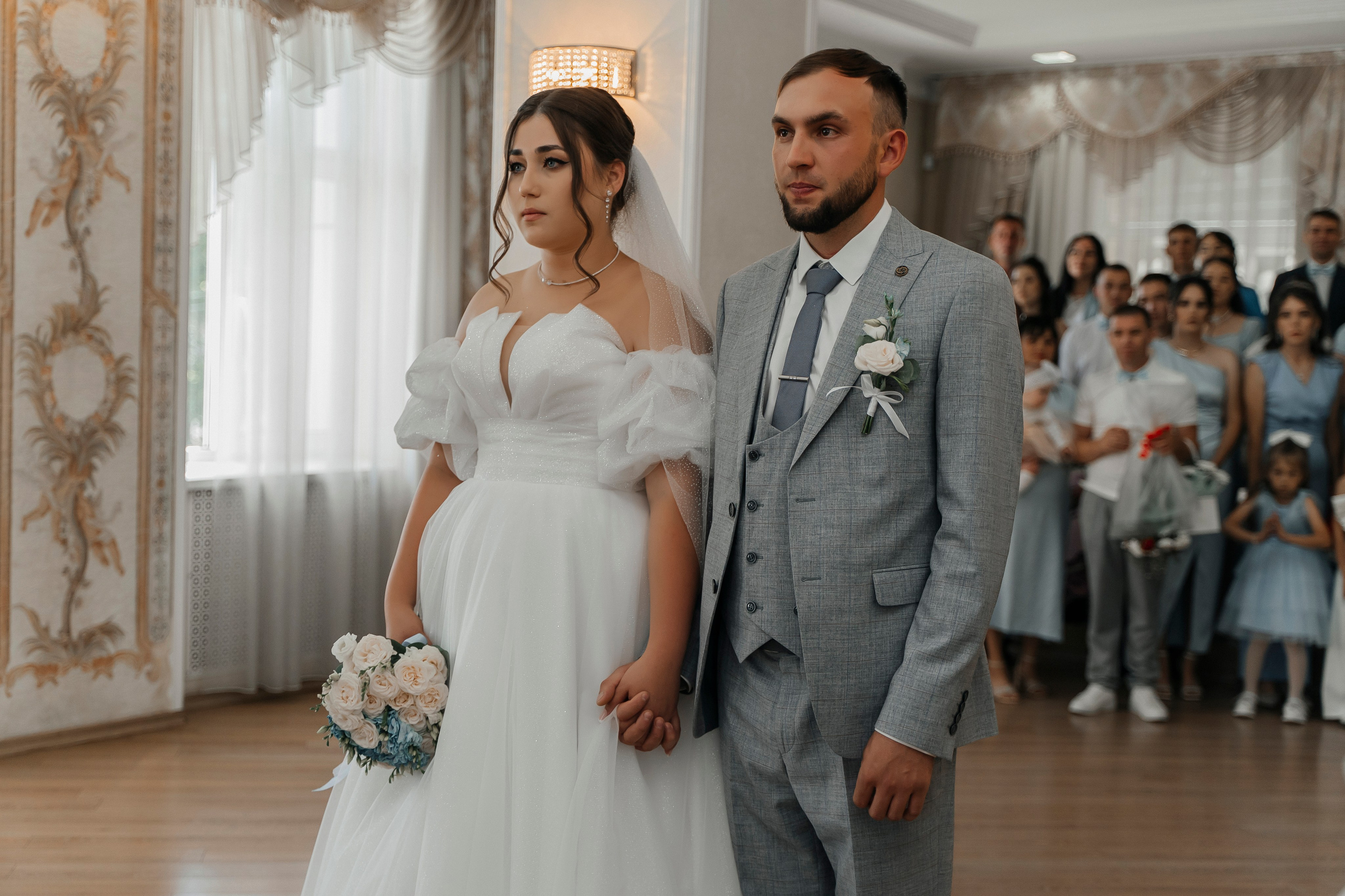 Свадебная фотосъёмка в ЗАГСЕ. Свадебный фотограф видеограф Чебоксары