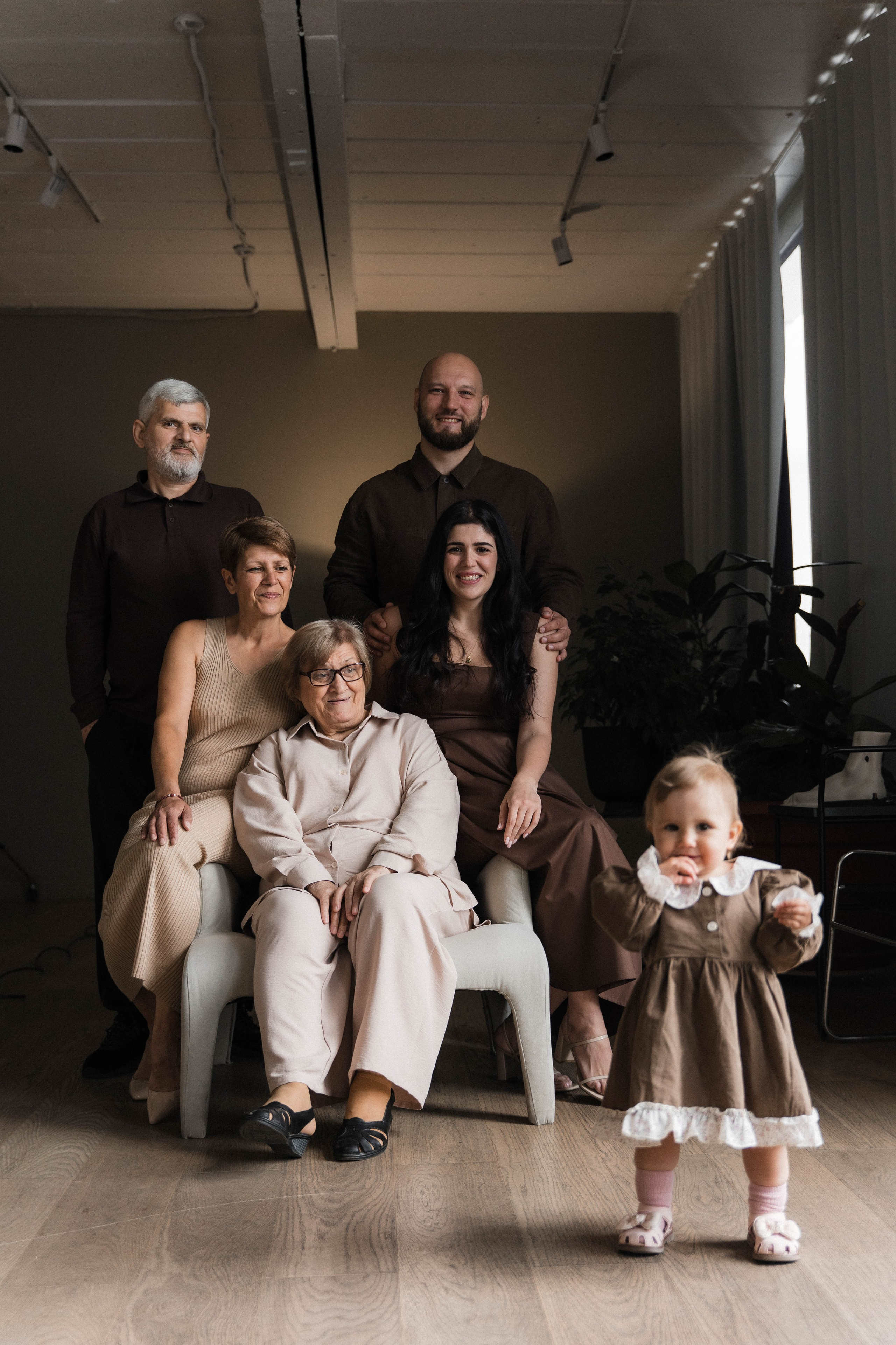 4 поколения. Женский и свадебный фотограф Москва Елизавета Перова