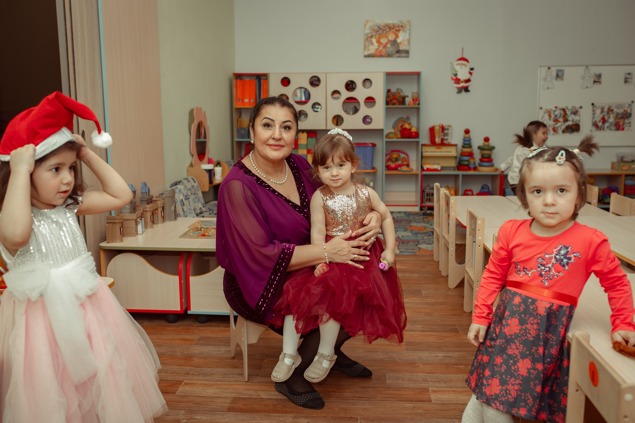Новогодний утренник в детском саду. Семейный и детский фотограф в Москве Дорогова Екатерина