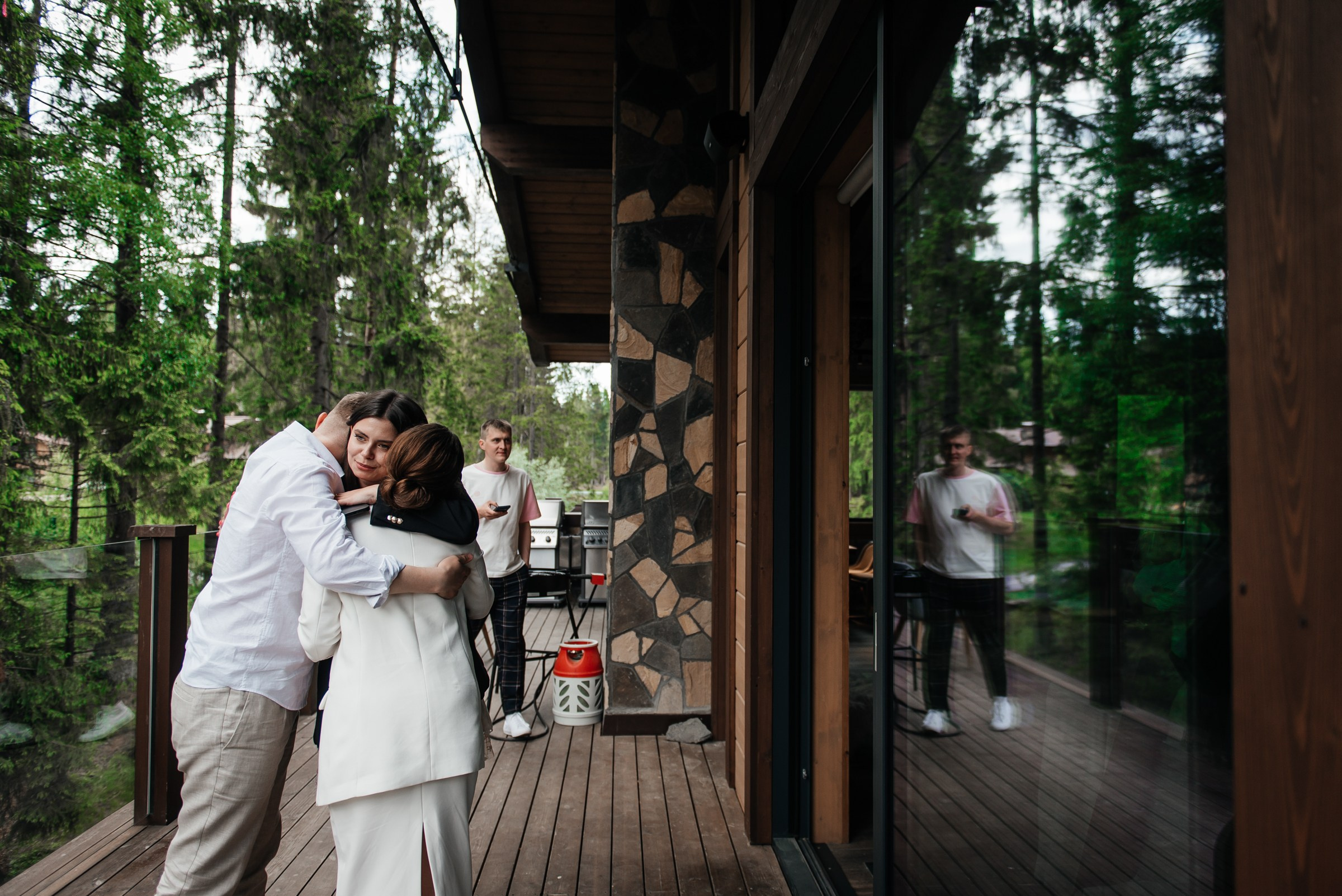 свадебный ужин в ресторане Чаща в Охта парке