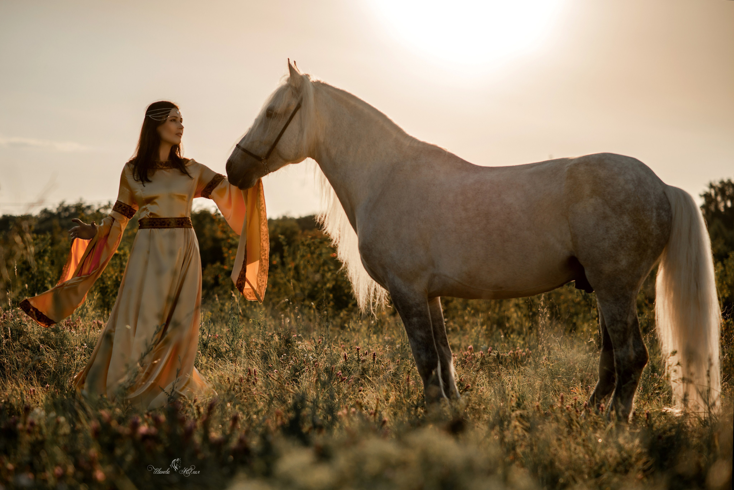 Юлия и Вымпел. Конный фотограф в Саратове Юлия Иванова