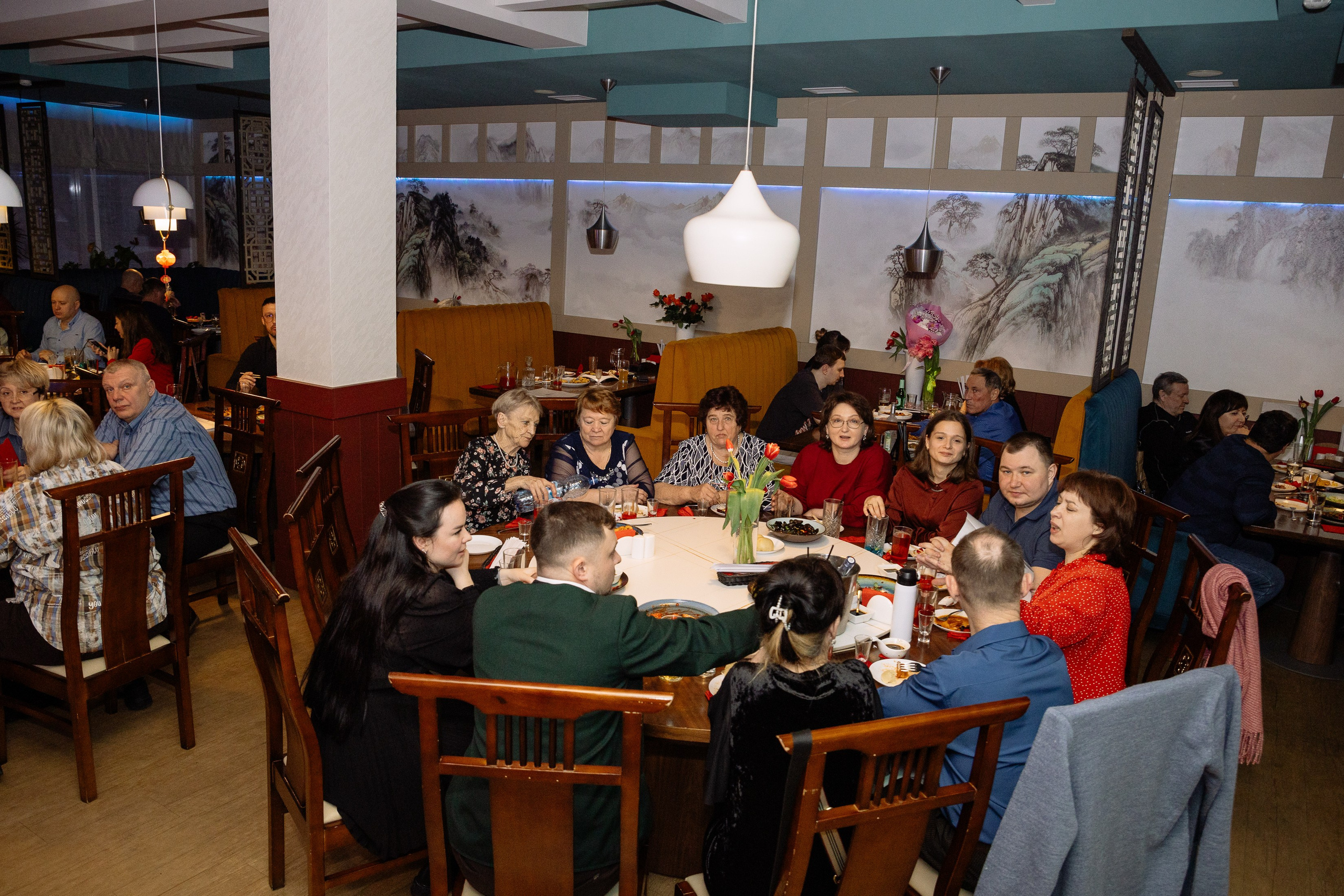 Вечеринка в кафе Sinlun. Фотограф Юлия Мальцева