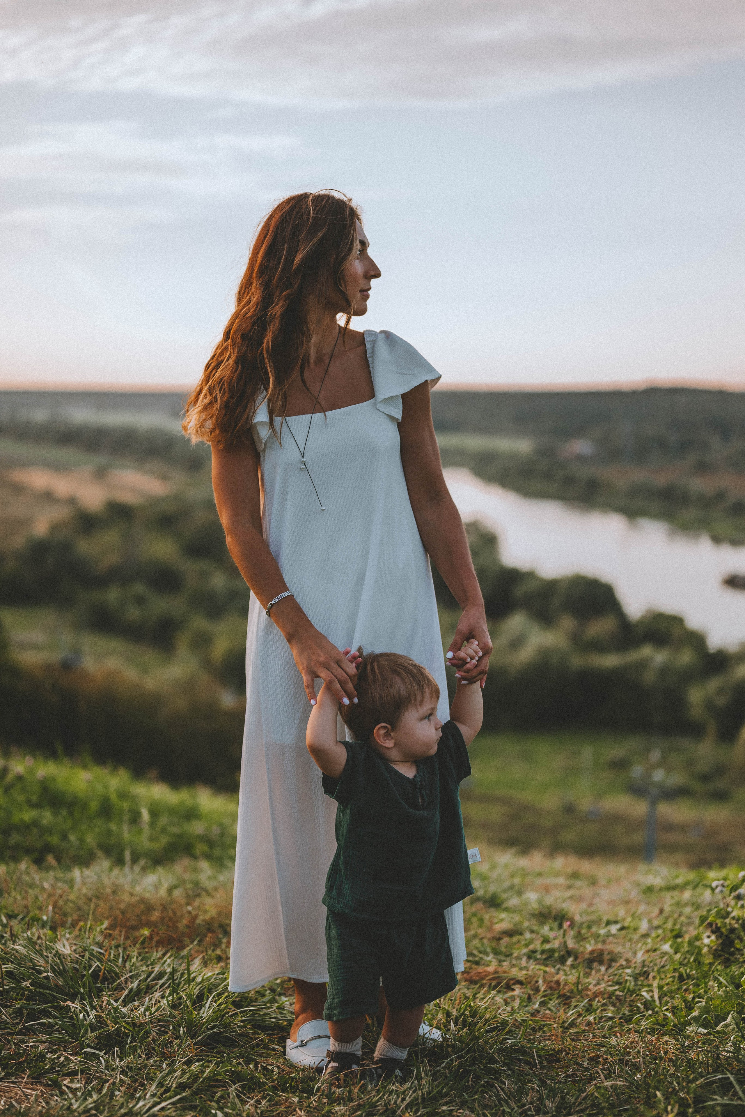 Лев с родителями на закате. Фотограф Кристина Пархоменко