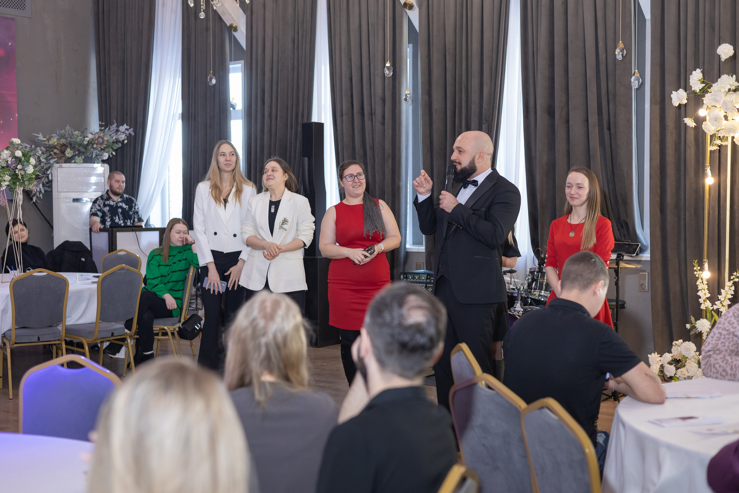 Свадебное чаепитие для молодоженов