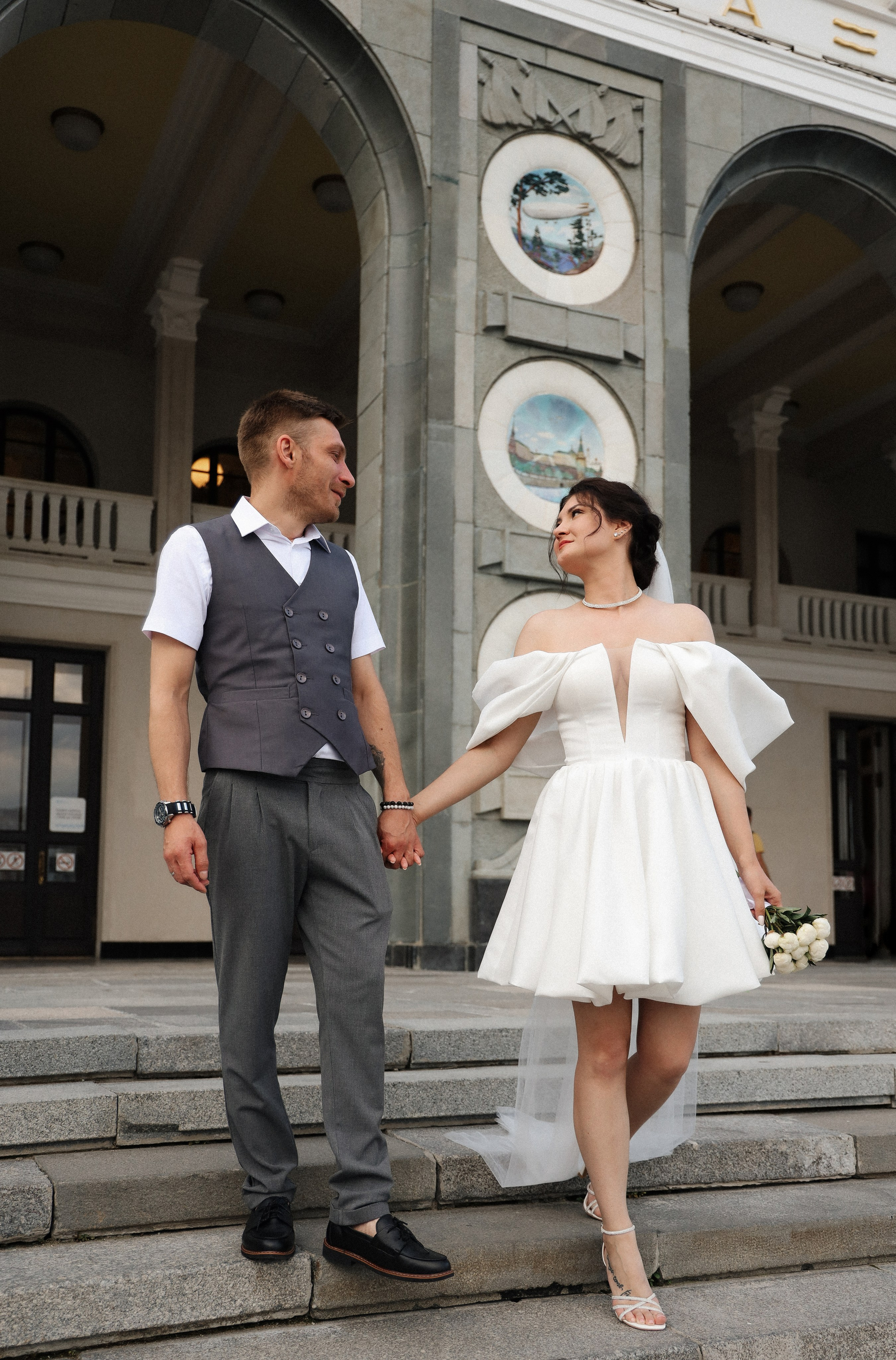 А. + С. Северный Речной вокзал, роспись и прогулка. Семейный и lovestory фотограф в Москве Светлана Коняхина
