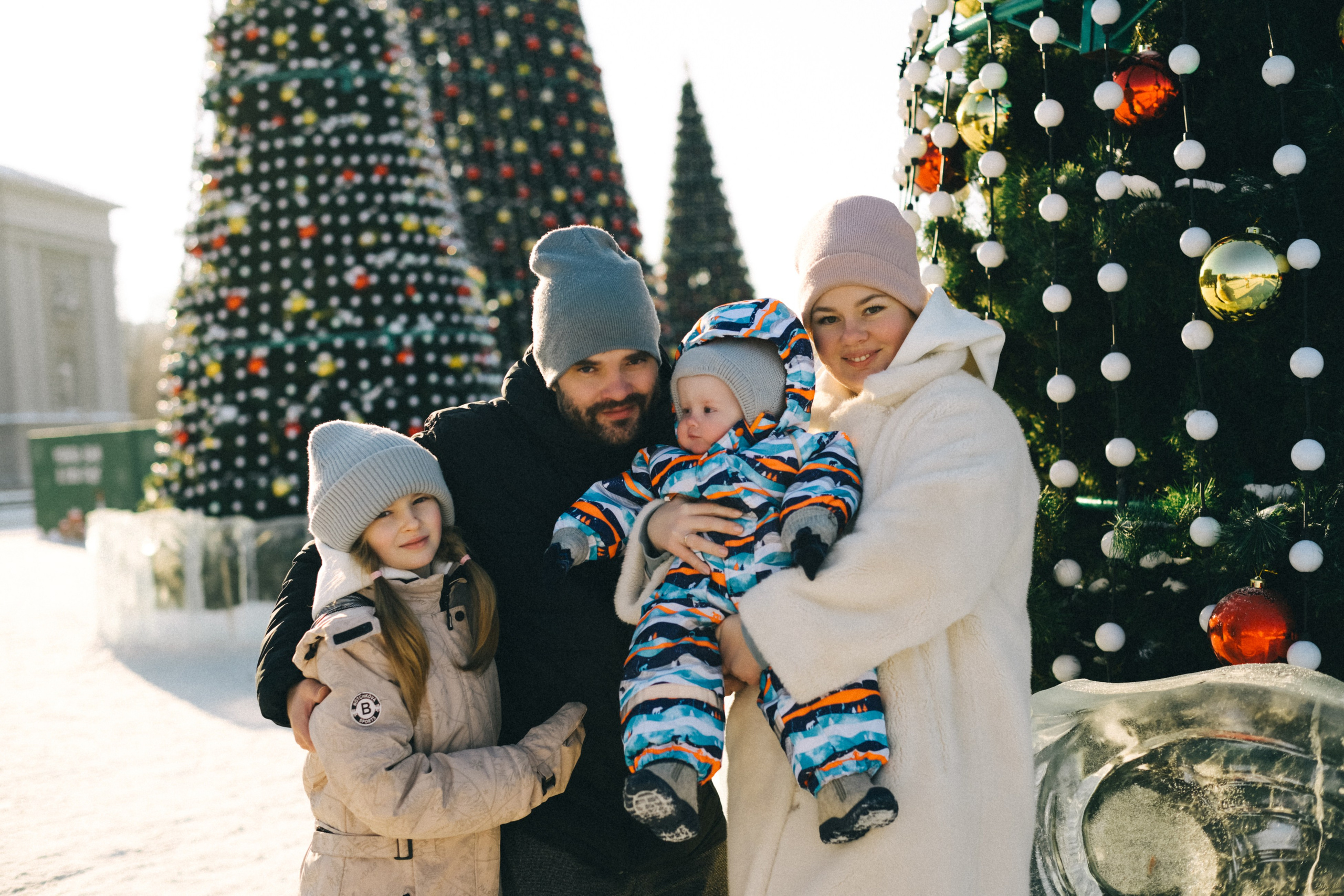 Семья Машеньки Новогодняя