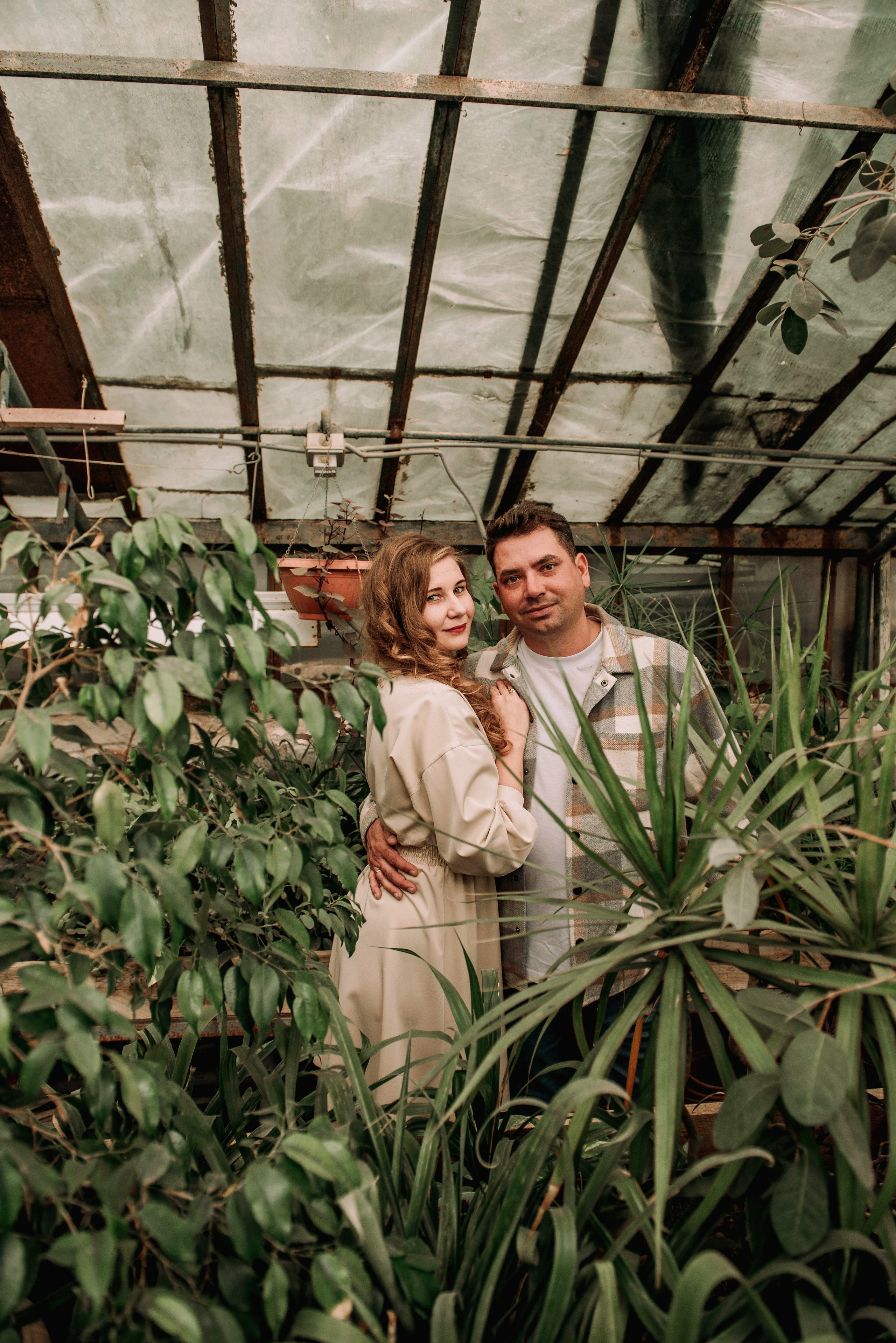 Семейная съёмка в оранжерее. Семейный фотограф в Новочеркасске Виктория Громова