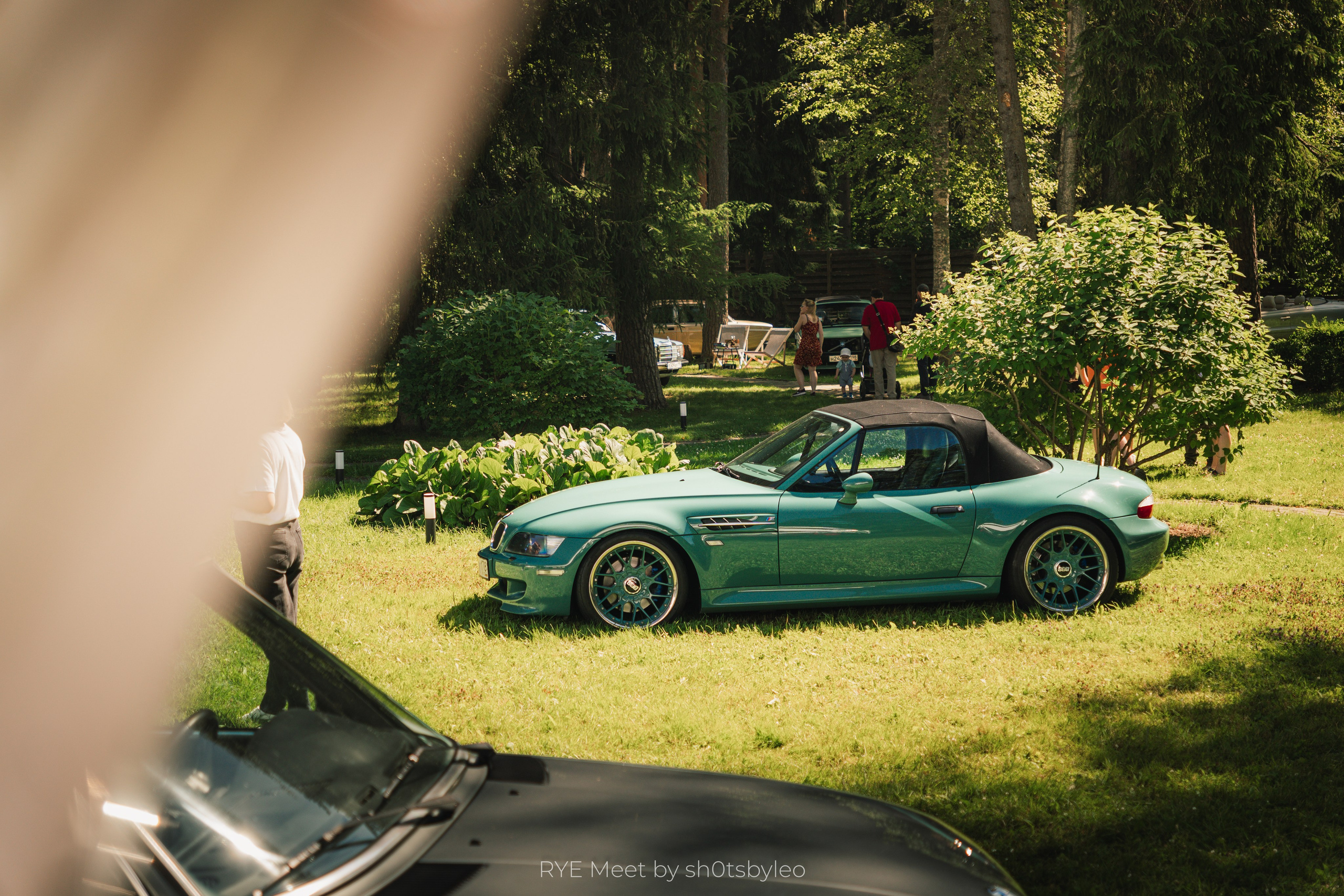 Масштабный летний фестиваль RYE Meet — встреча клуба любителей автомобилей старше 25-лет. Автомобильный фотограф Антон Цырулев