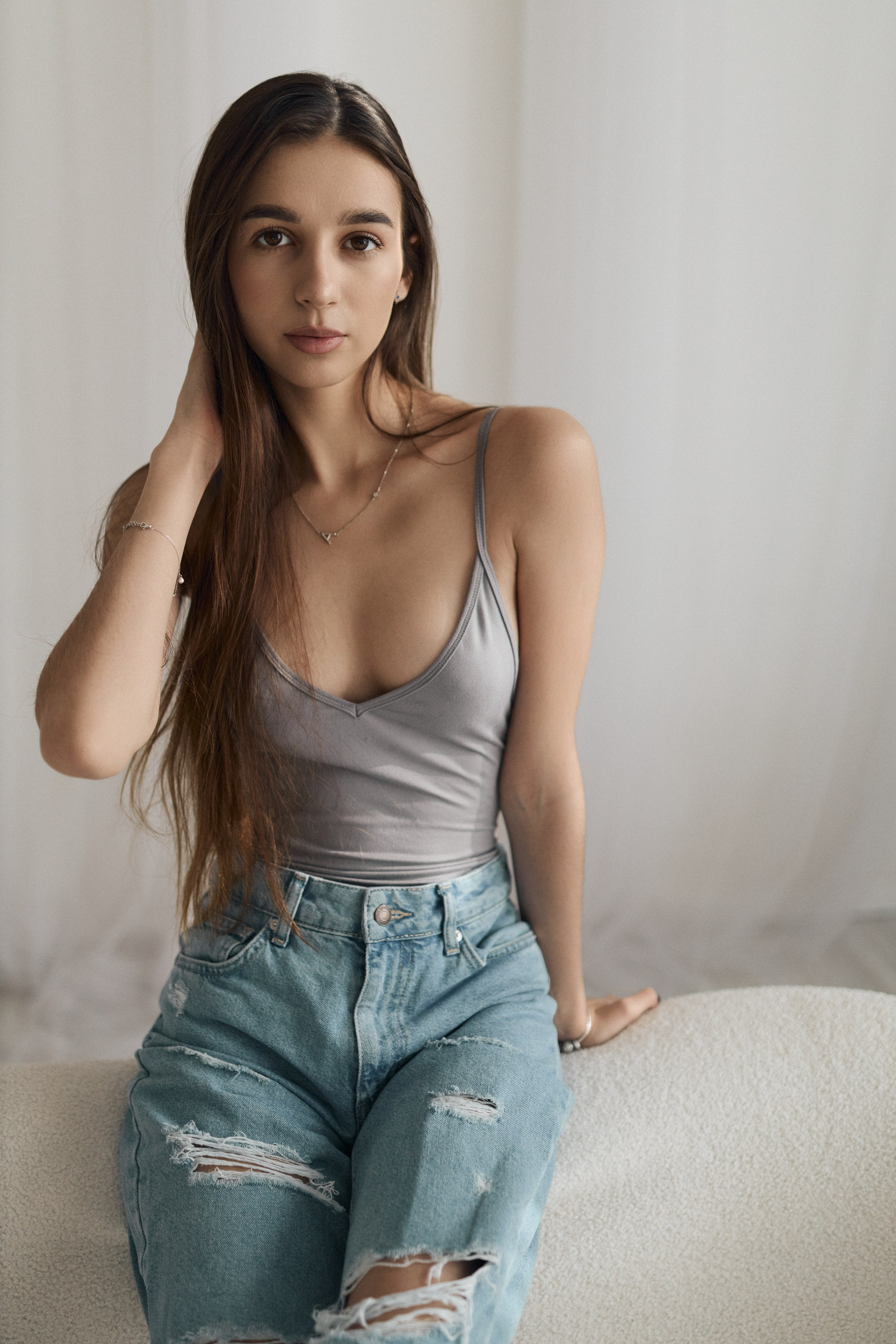 Настя. Студийная фотосессия. Алина Каравайцева. Фотограф в городе Барнаул