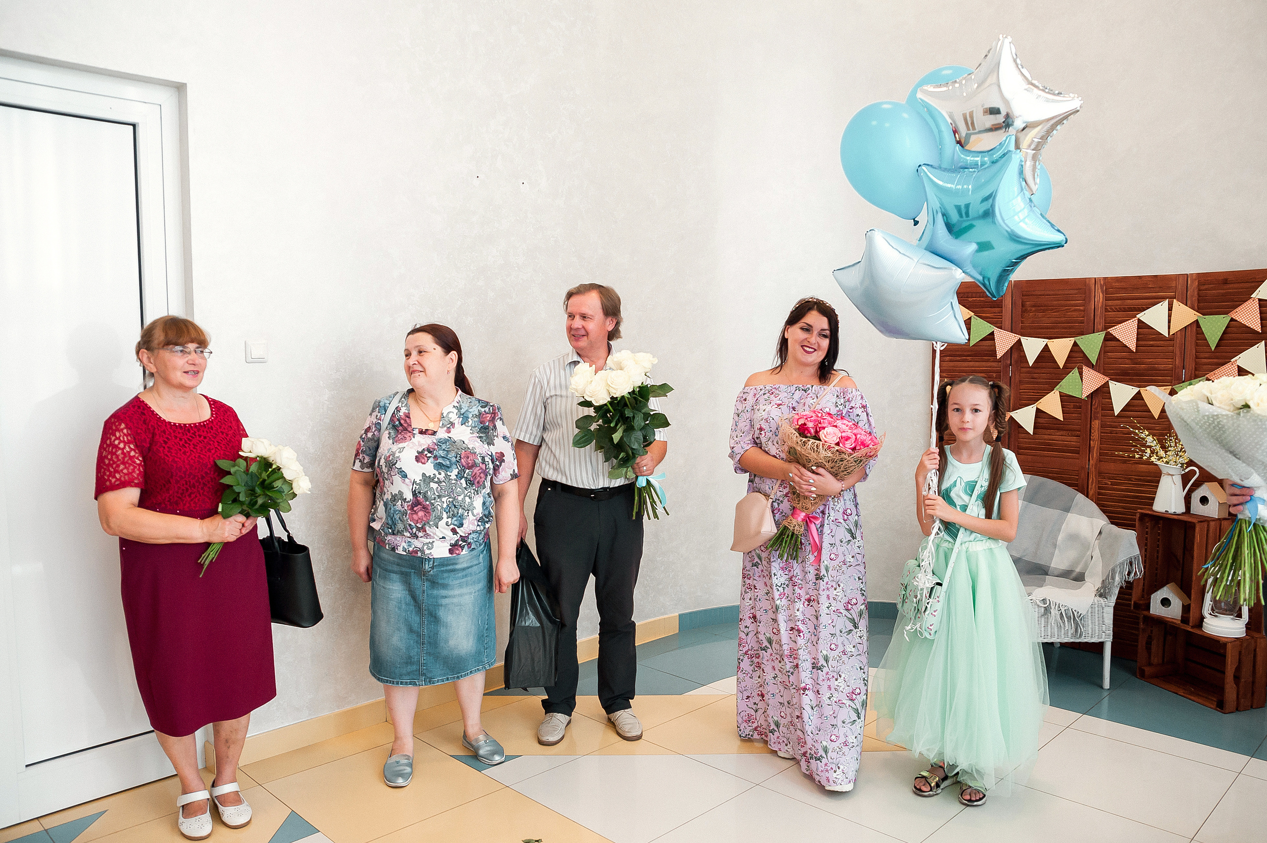 Выписка из роддома. Июль, 2019