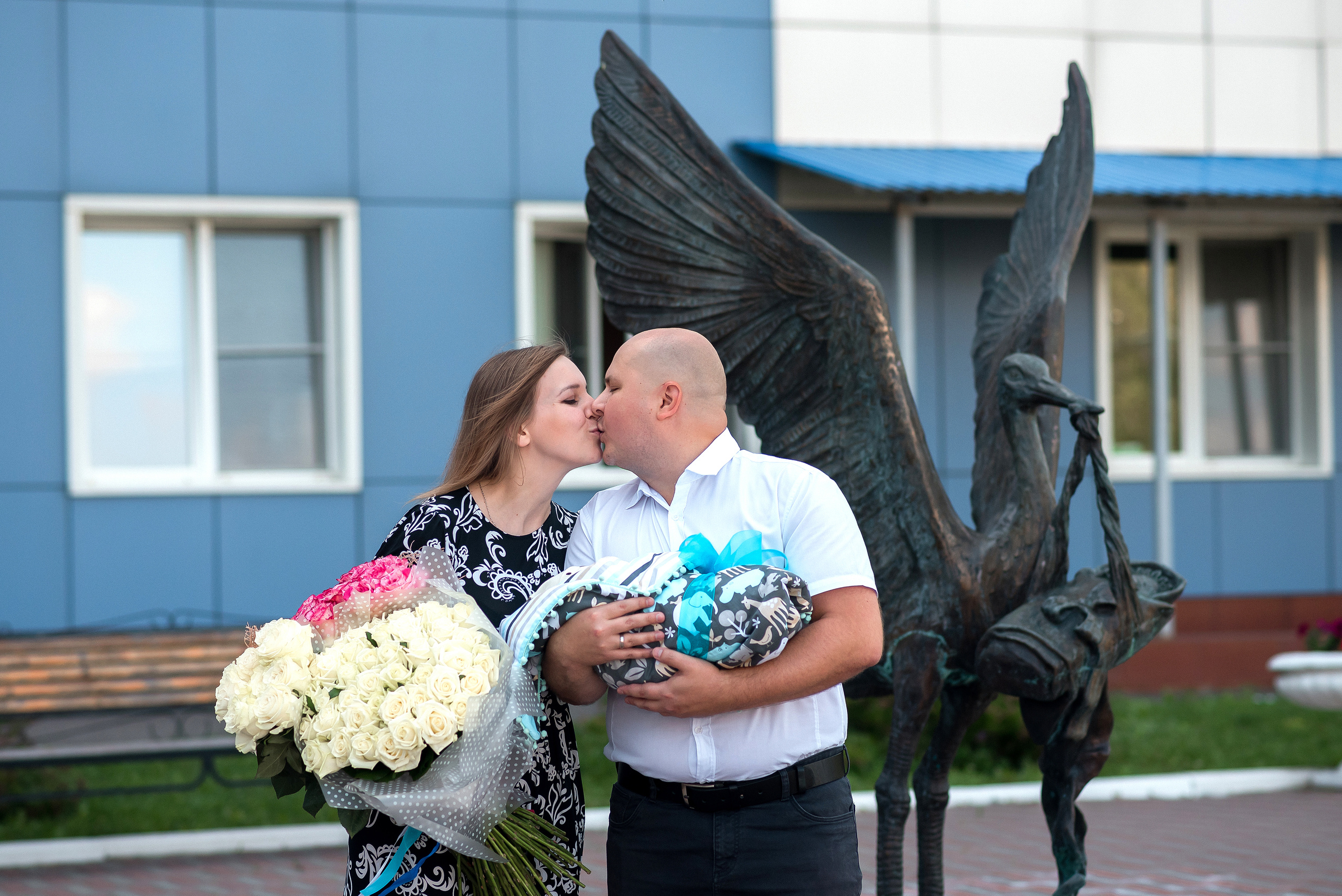 Выписка из роддома. Июль, 2019