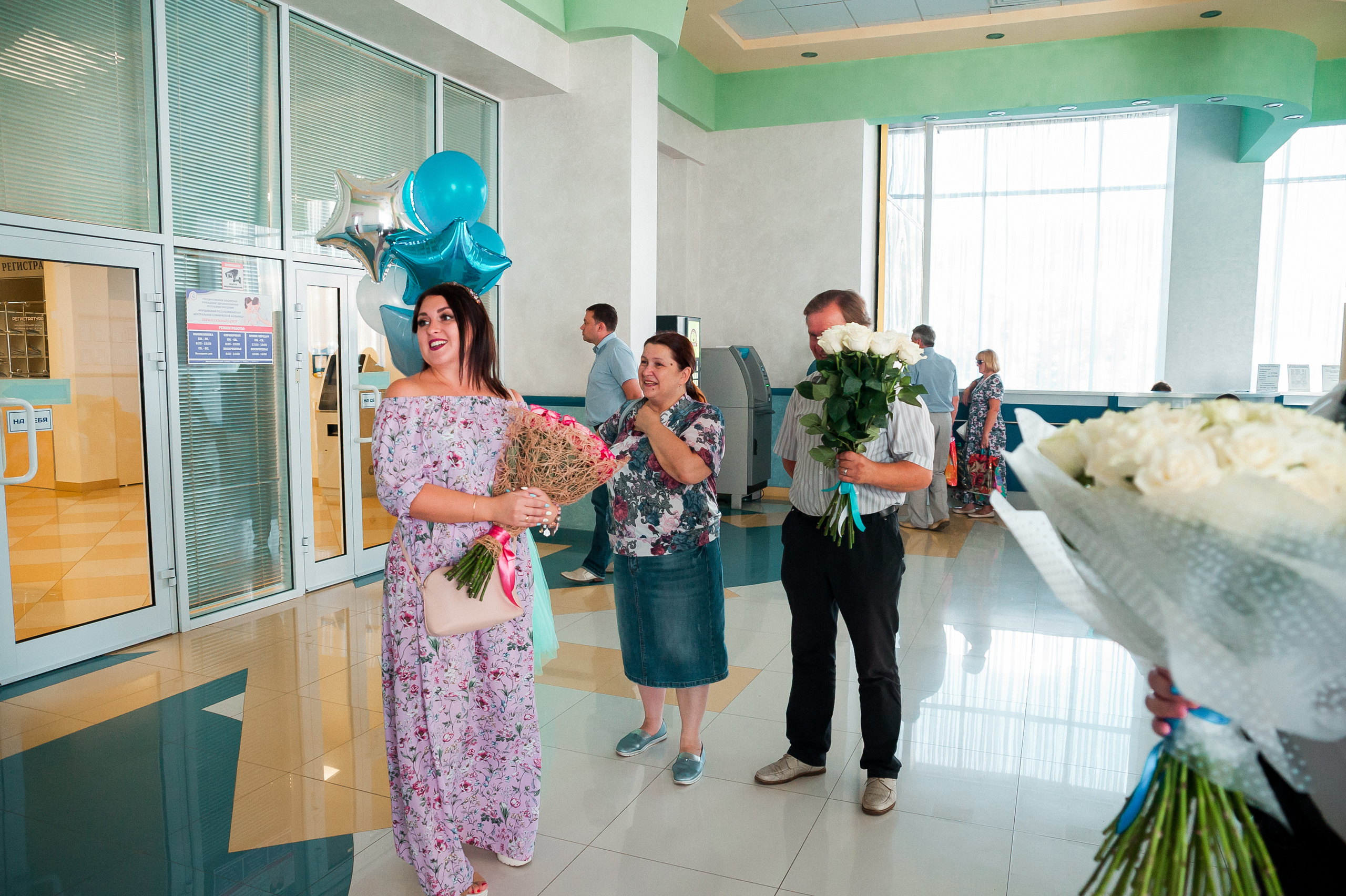 Выписка из роддома. Июль, 2019