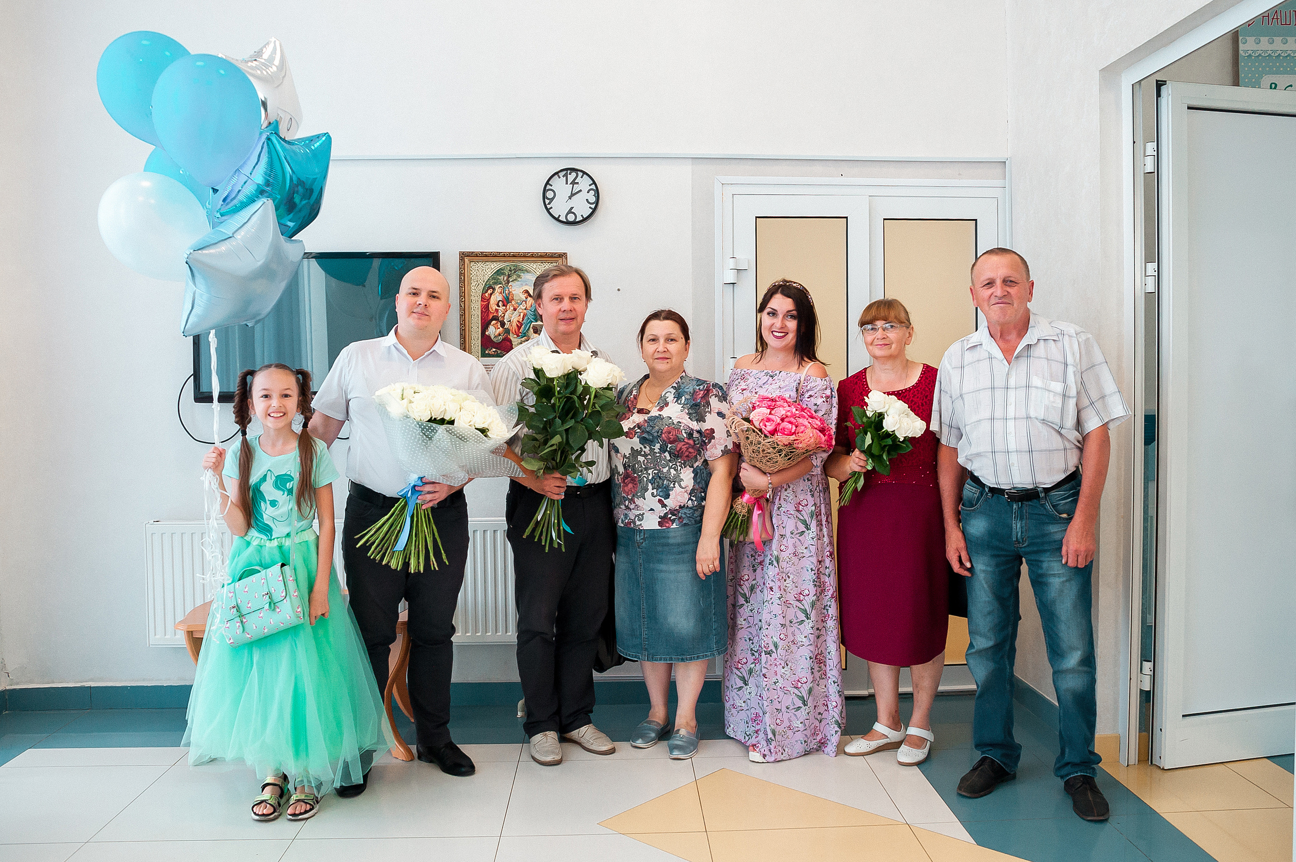 Выписка из роддома. Июль, 2019