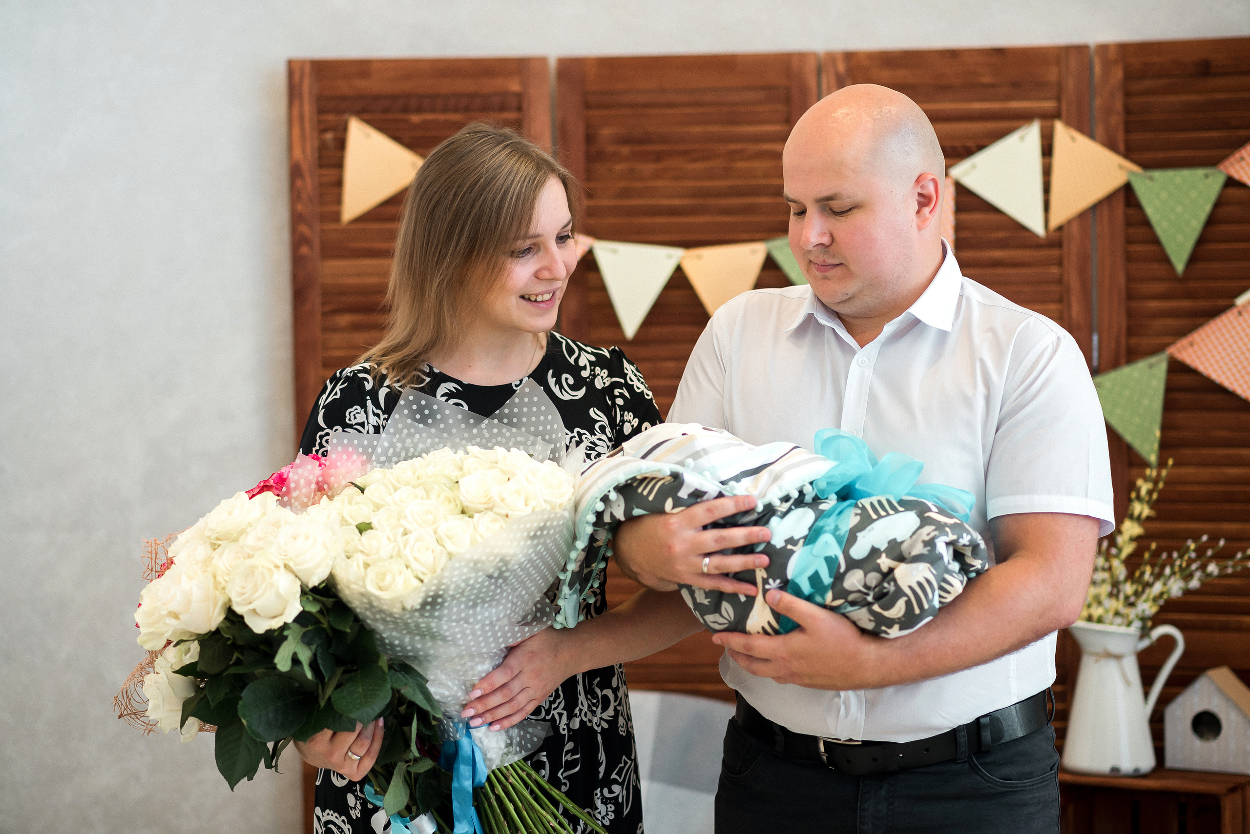 Выписка из роддома. Июль, 2019