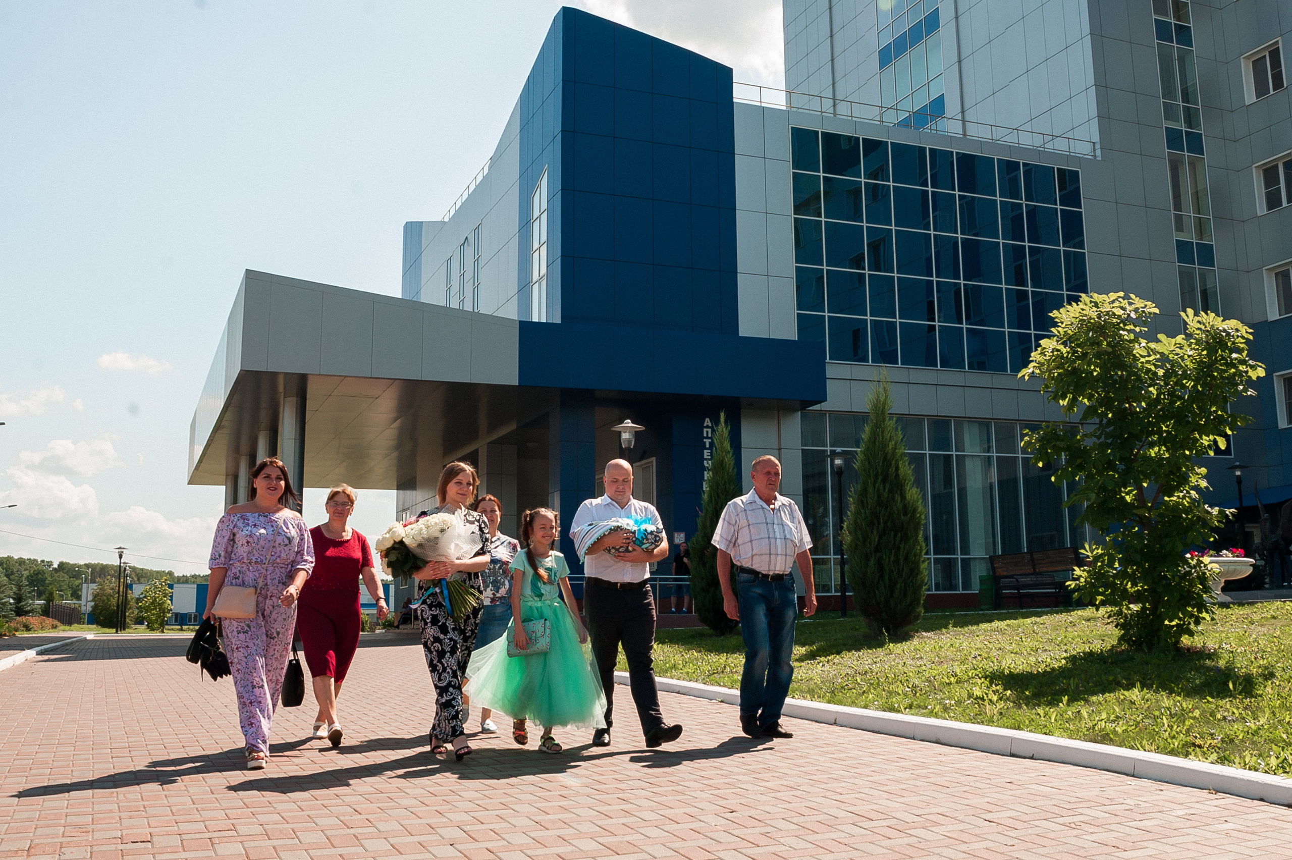 Выписка из роддома. Июль, 2019