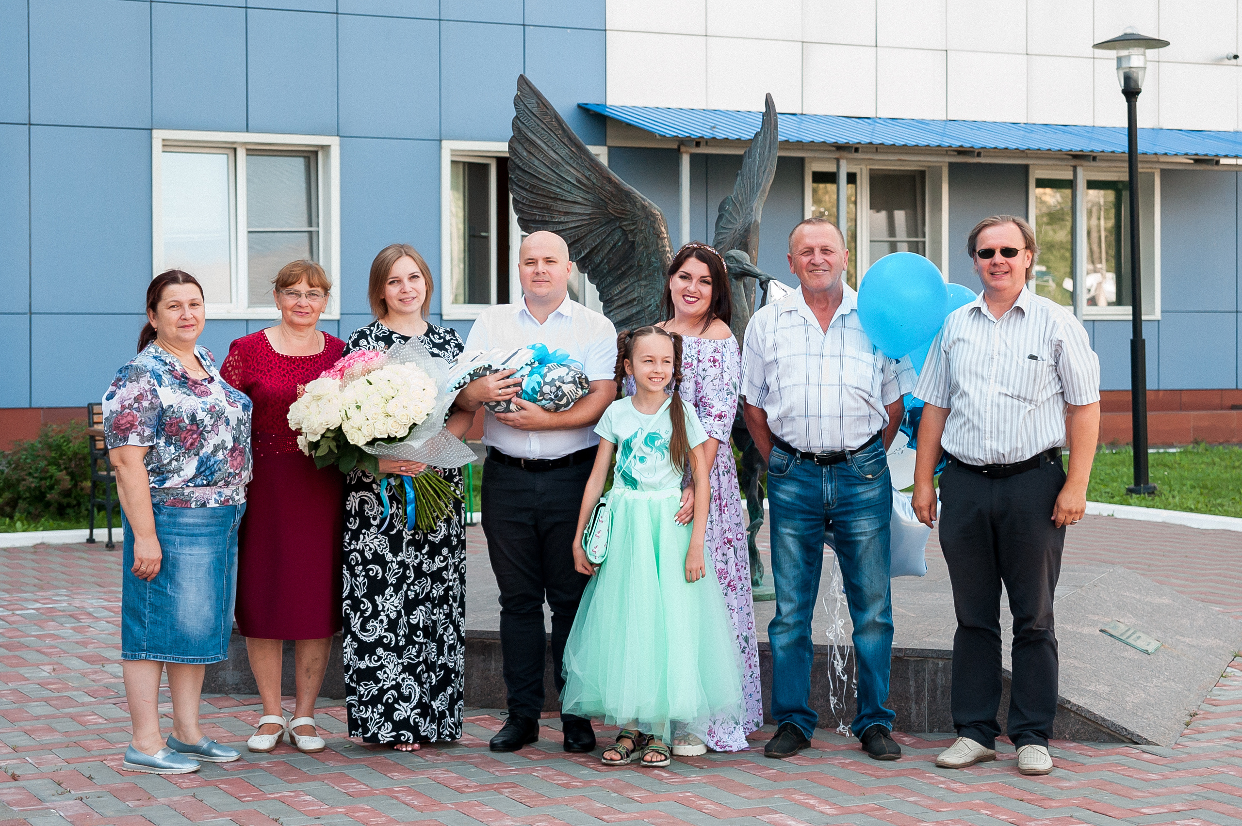 Выписка из роддома. Июль, 2019