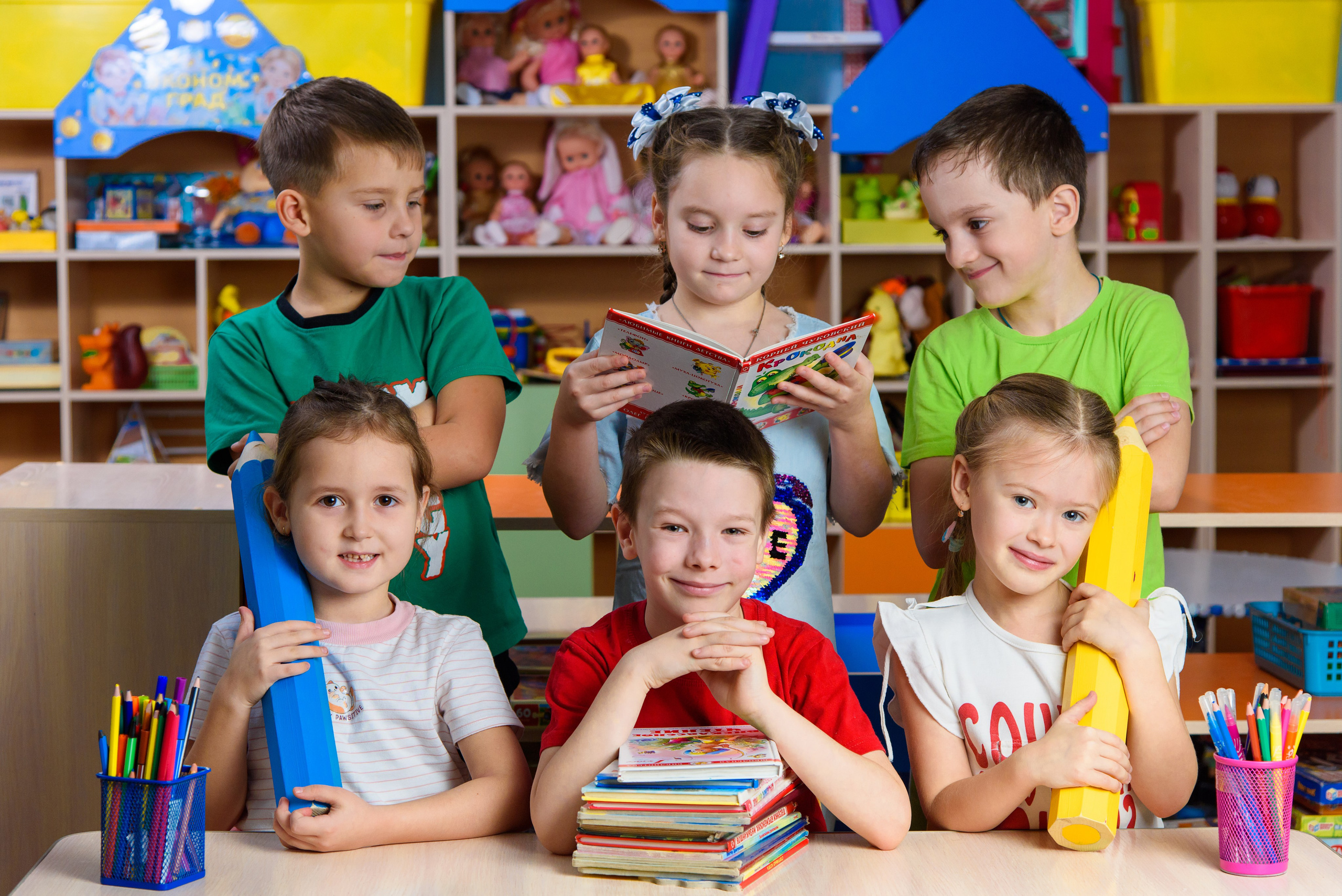 Фотосессия на выпускные альбомы для детского сада. Выпускные альбомы Искитим Бердск Новосибирск