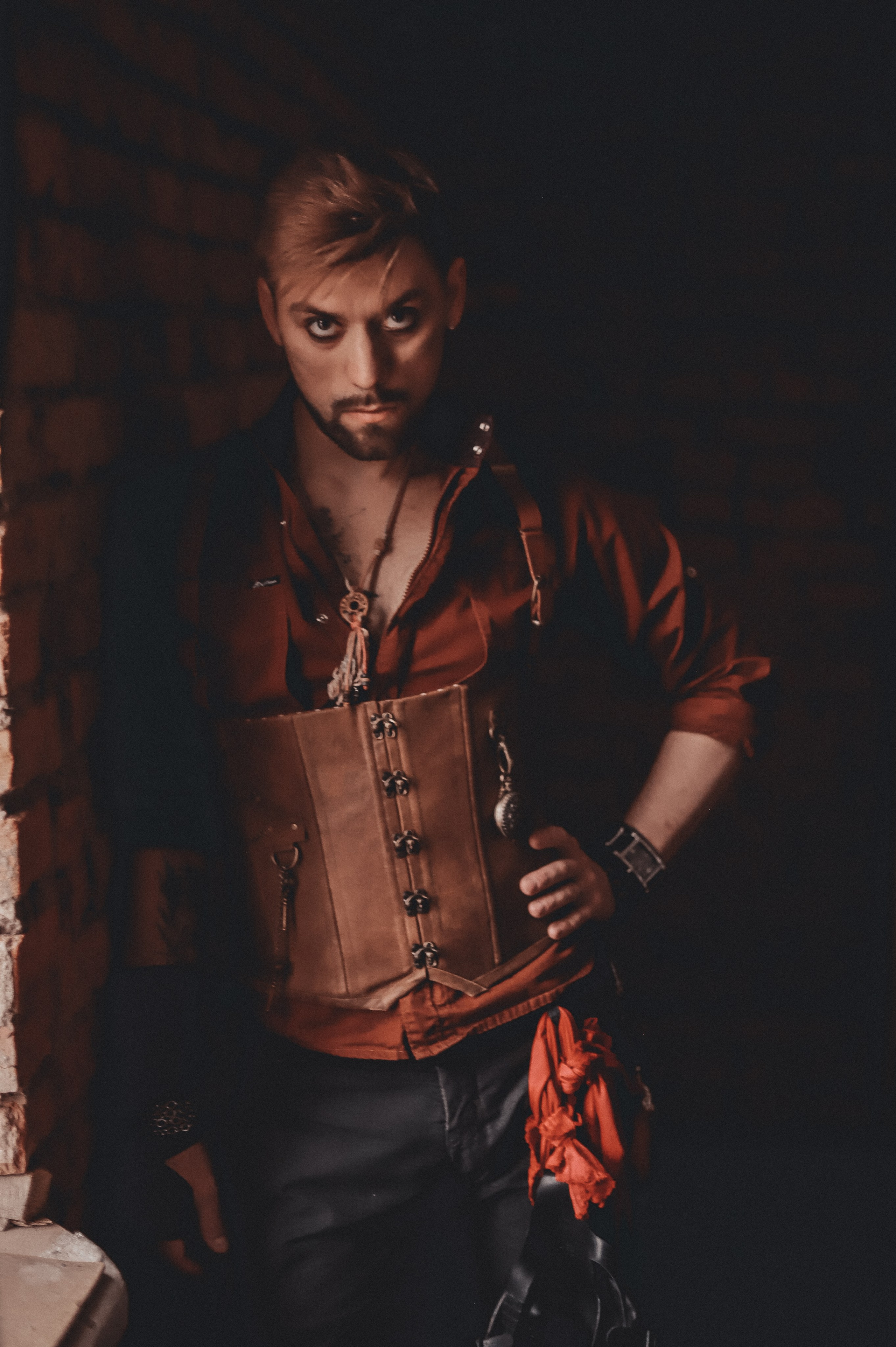 Фотопроект - Steam punks (проект с мужским корсетом). Семейный и женский фотограф Кемерово Мария Степ