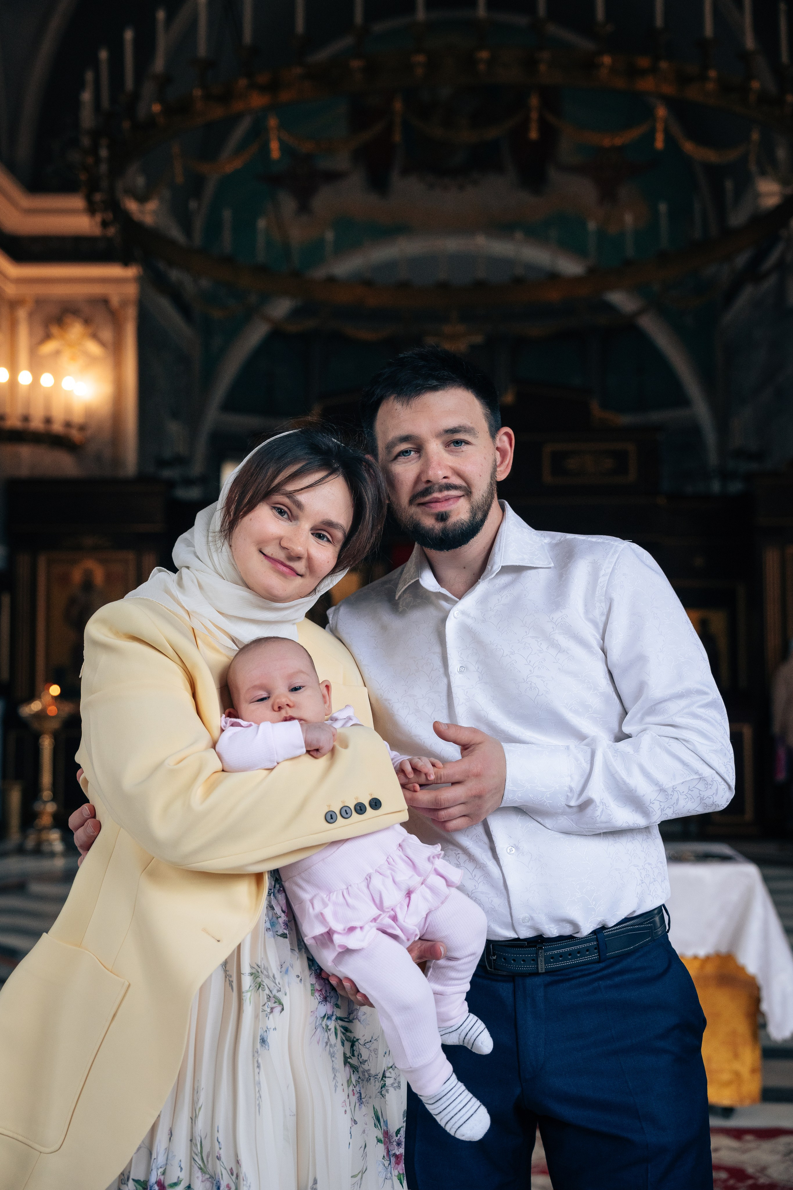 Таинство Крещения. Семейный фотограф Катерина Канчалаба