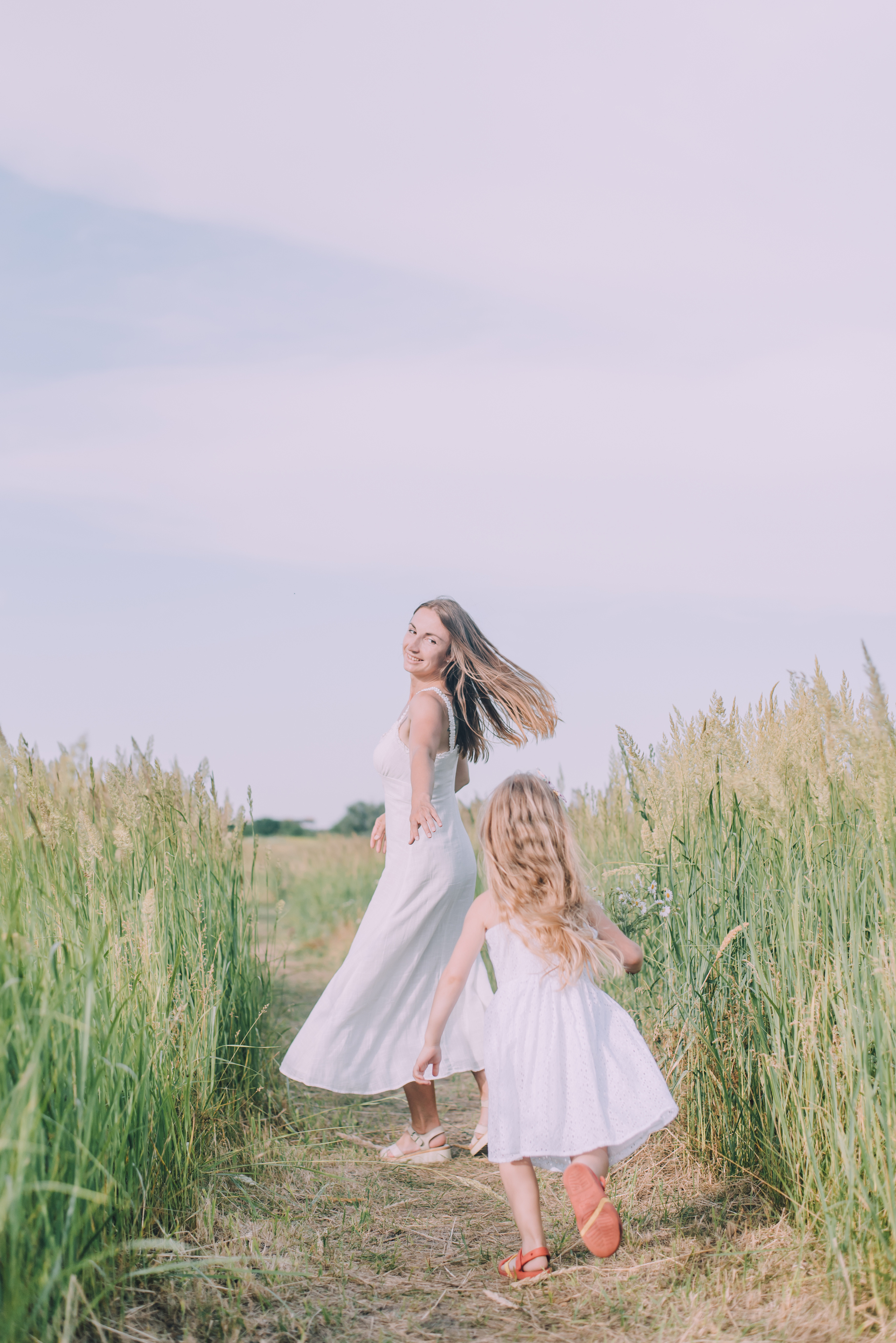 Ромашковая история Марии и Алисы. Фотограф в Краснодаре Зеленкина Дарья