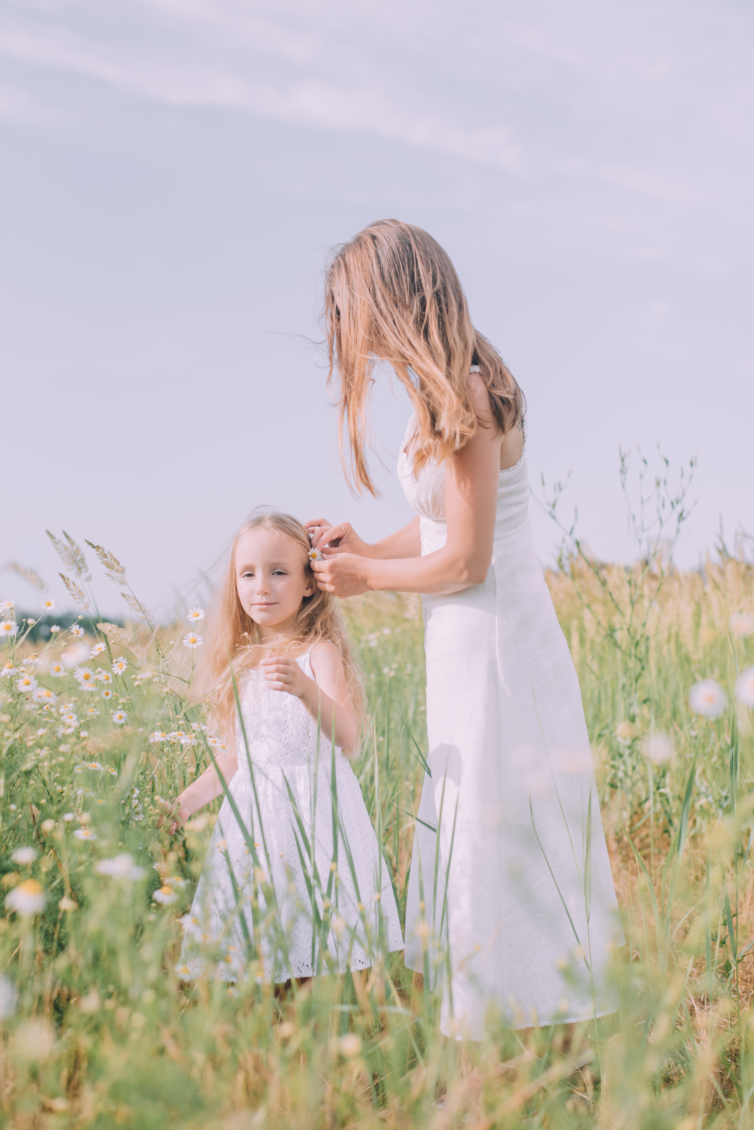 Ромашковая история Марии и Алисы. Фотограф в Краснодаре Зеленкина Дарья